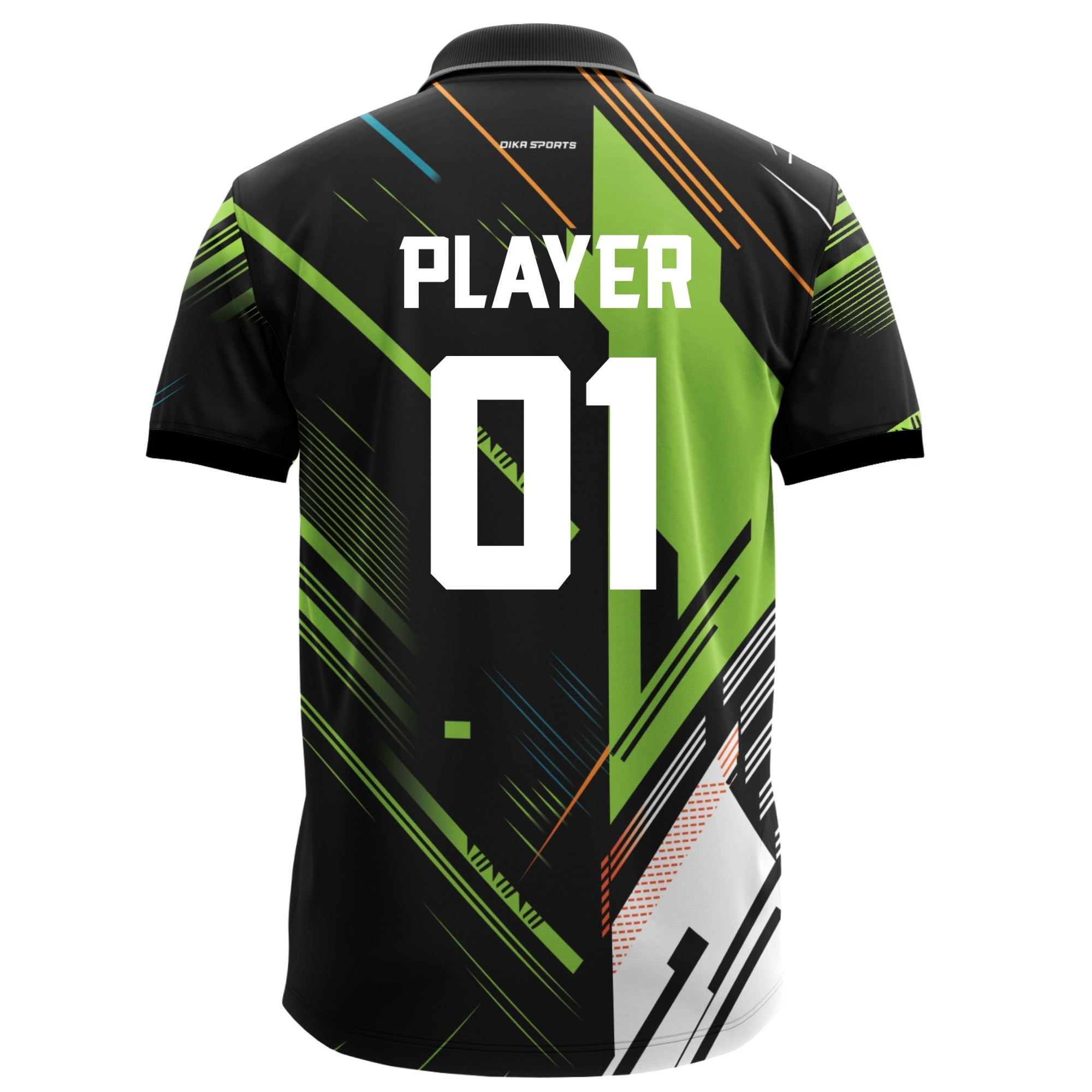 Dika Sports Kids Cricket Jersey Custom Name and Number Sports Jersey
