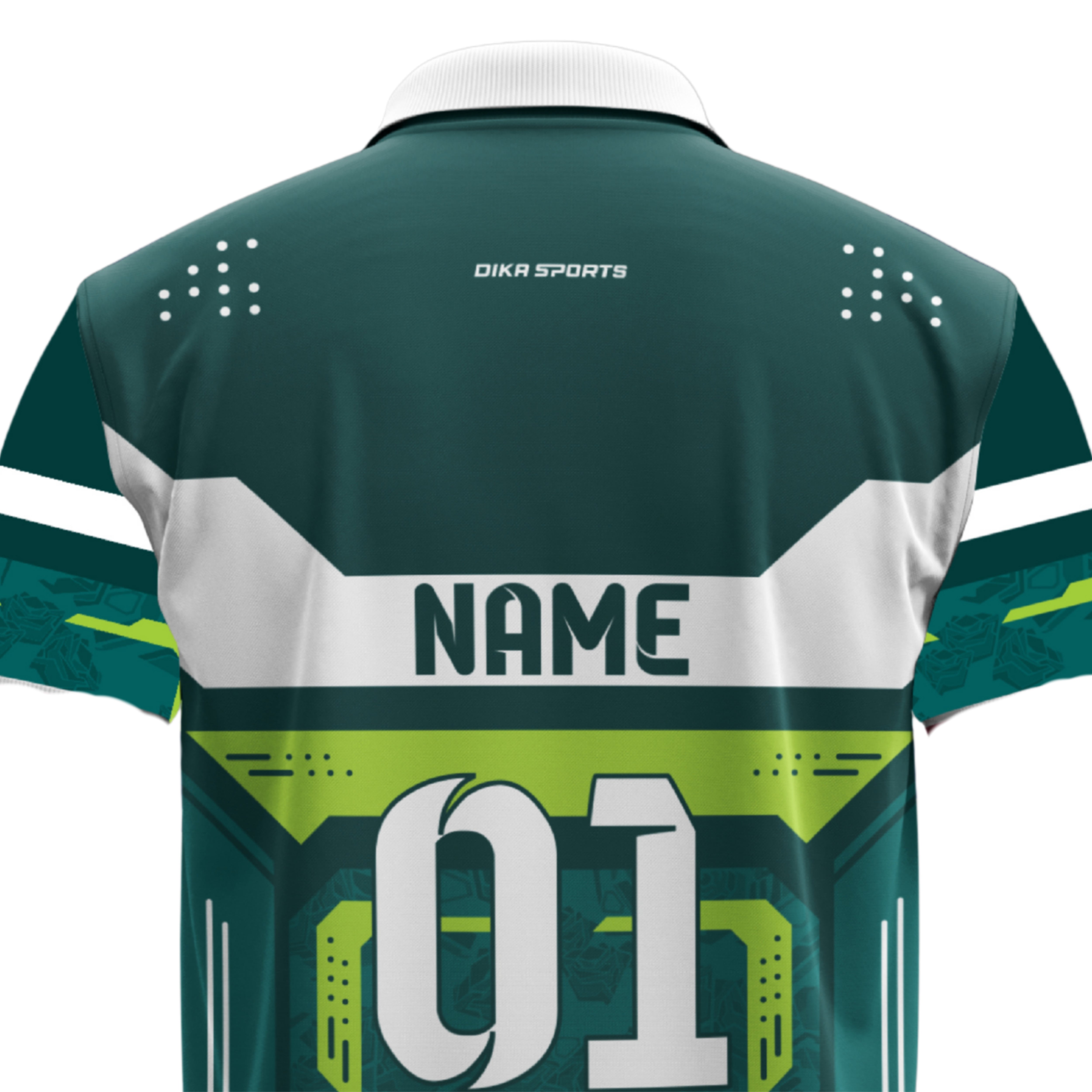 Name and number jersey