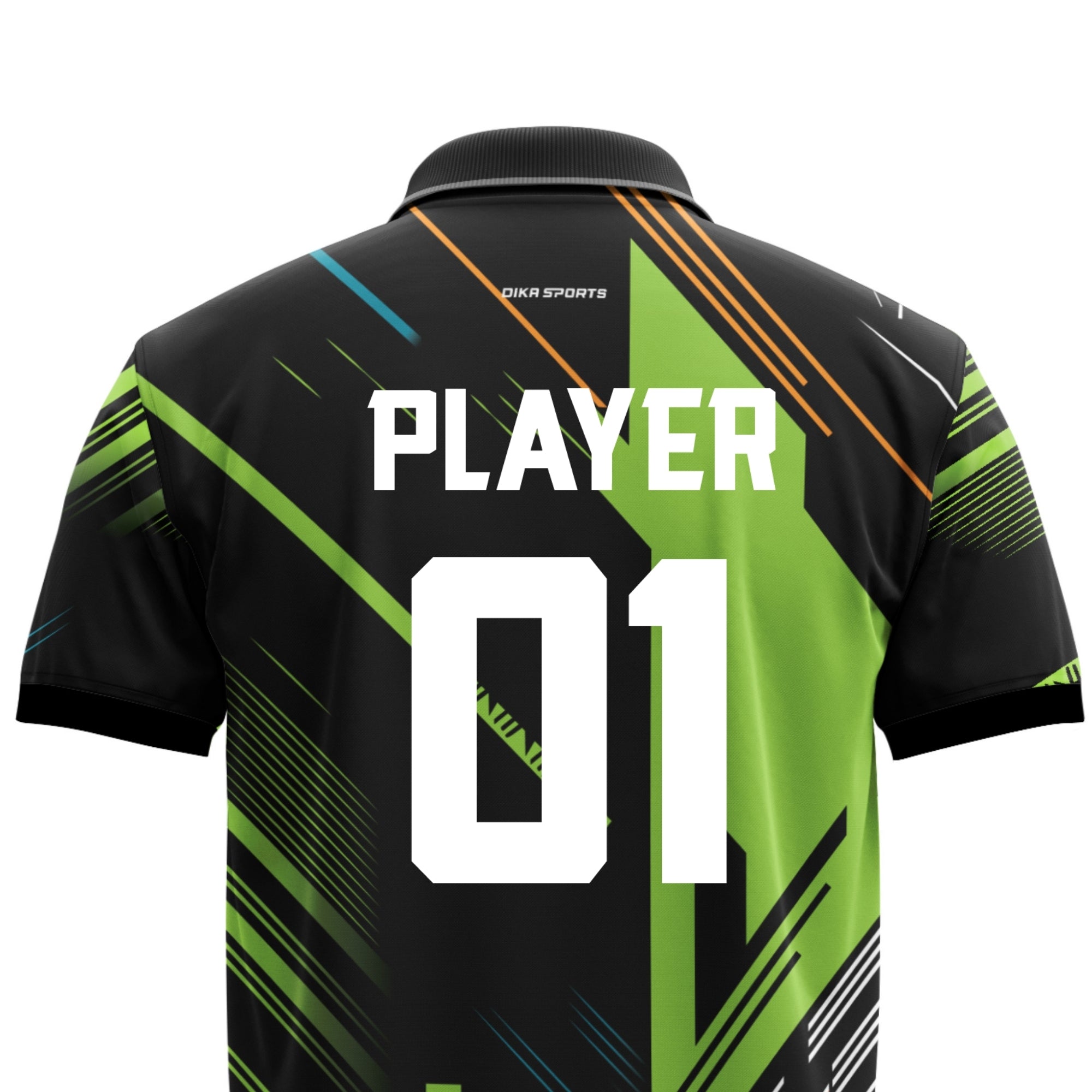 Dika Sports Kids Cricket Jersey Custom Name and Number Sports Jersey