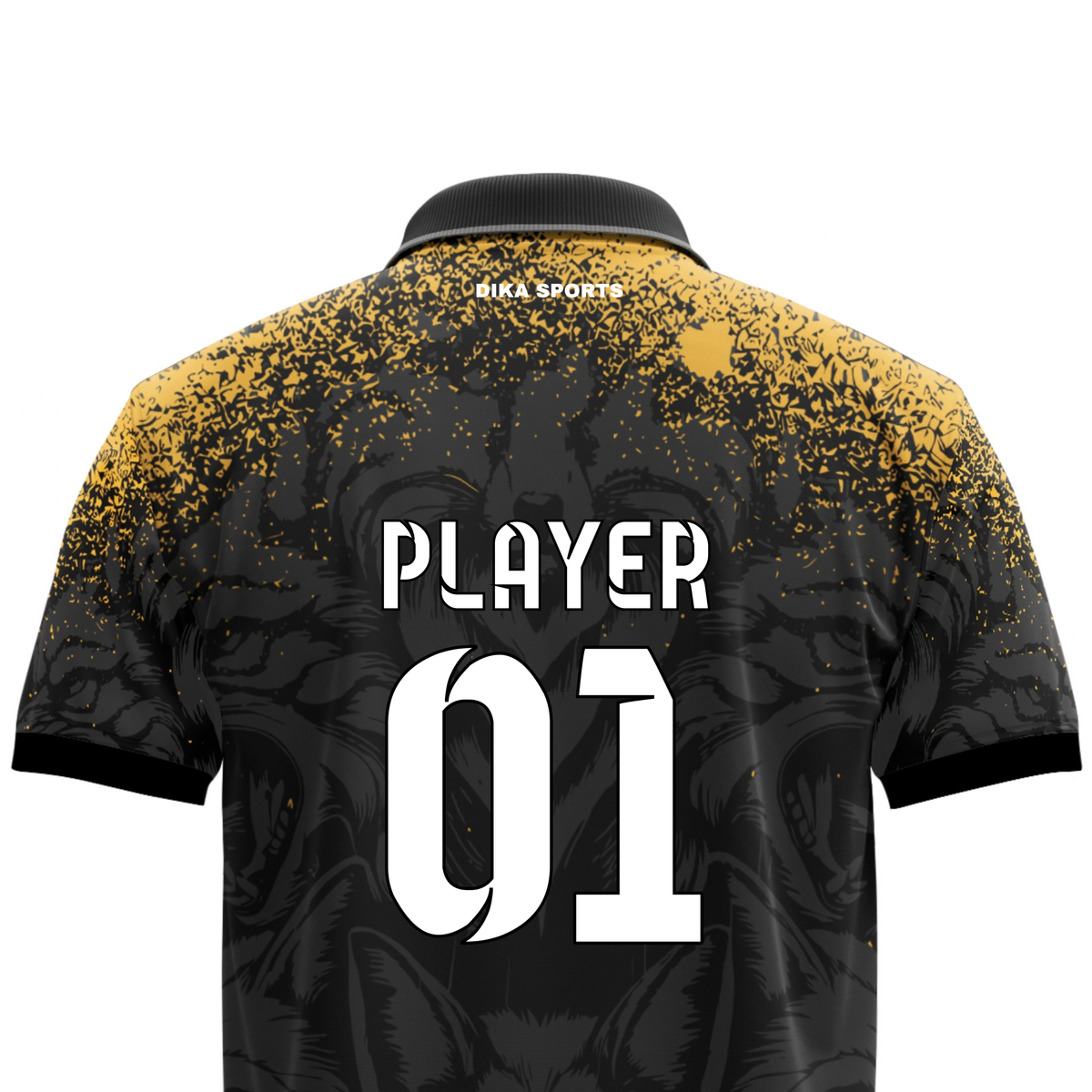 Dika Sports Personalized Sportswear | Custom Cricket Jersey with Name Number Logo | Breathable Cricket Jersey for Adults