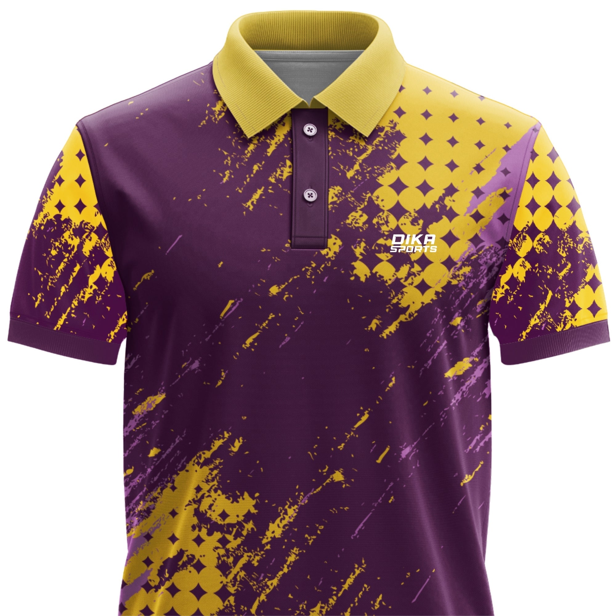 Dika Sports Custom Cricket Jersey  Breathable Fabric Personalized Jersey
