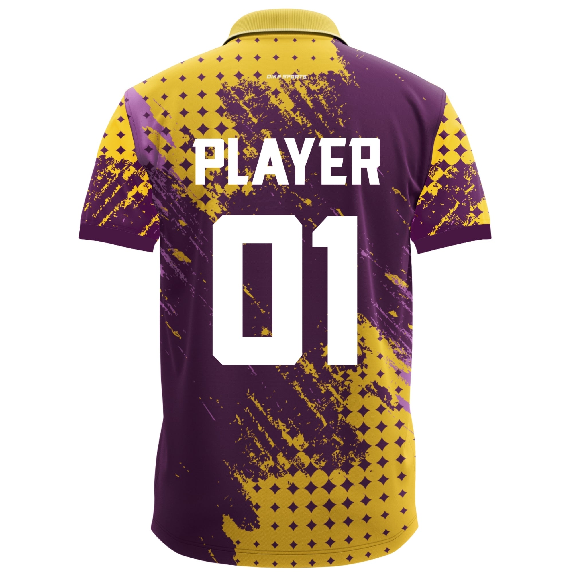 Dika Sports Custom Cricket Jersey  Breathable Fabric Personalized Jersey