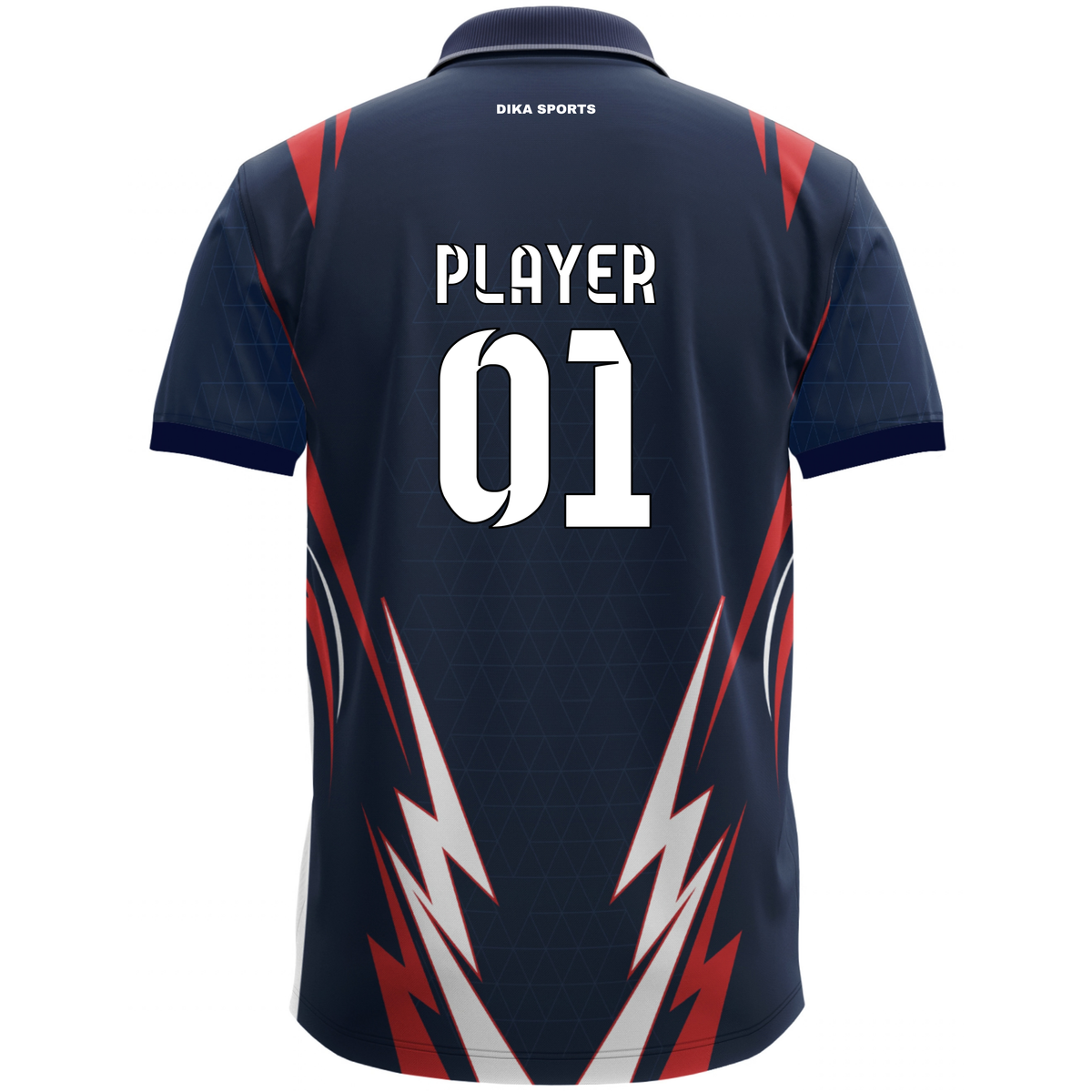 Dika Sports Custom Jersey Wholesale | Team Cricket Jersey | Cricket T-Shirt Bulk | Cricket Jersey with Collar | Quick Dry