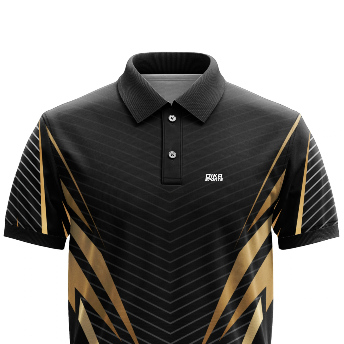 Dika Sports Custom Cricket Jersey | Cricket Jersey India | Personalized Sportswear | Men's Cricket T-Shirt with Collar