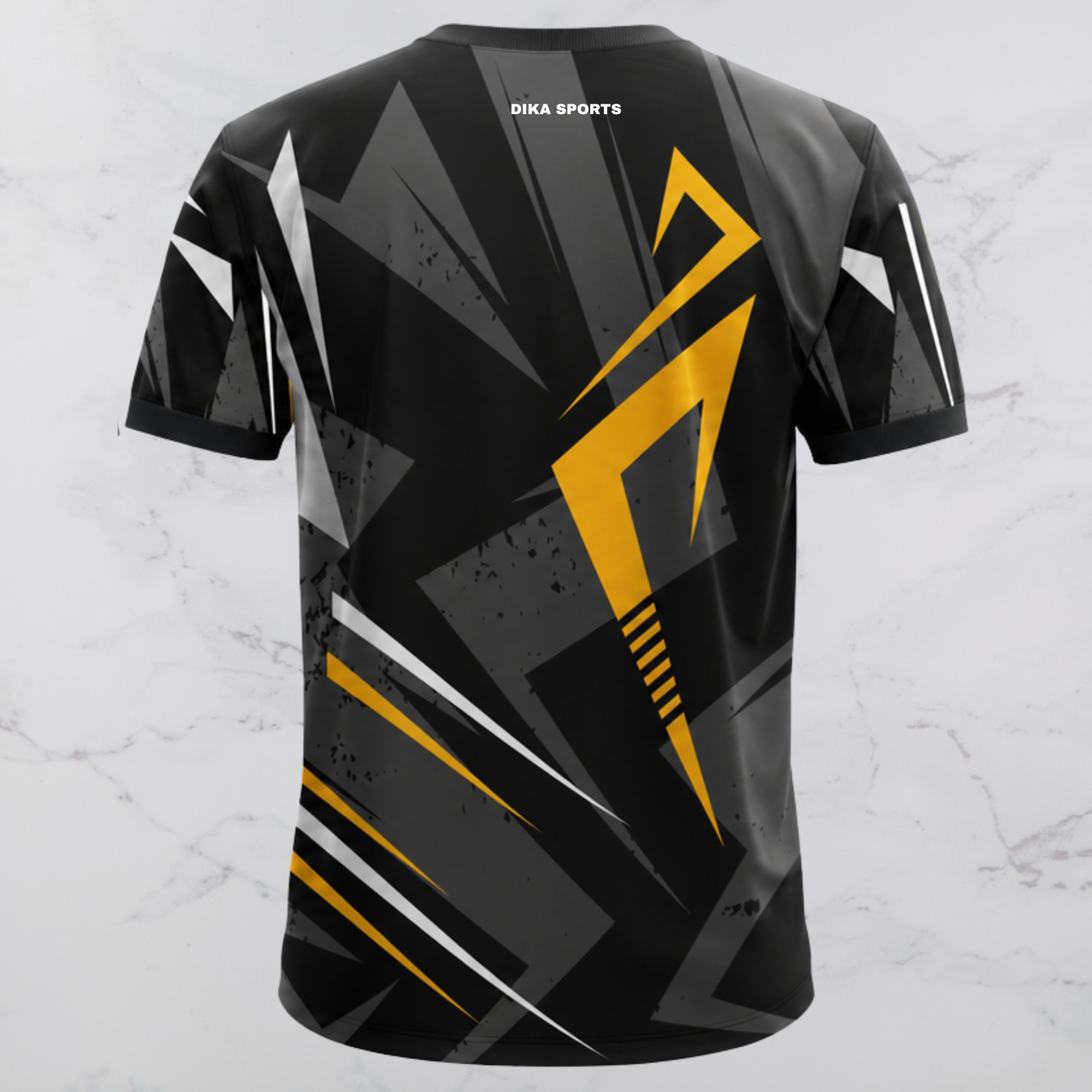 DIKA SPORTS Breathable Cricket Jersey Round Neck Cricket T-Shirt for Men Training Practice Match Wear