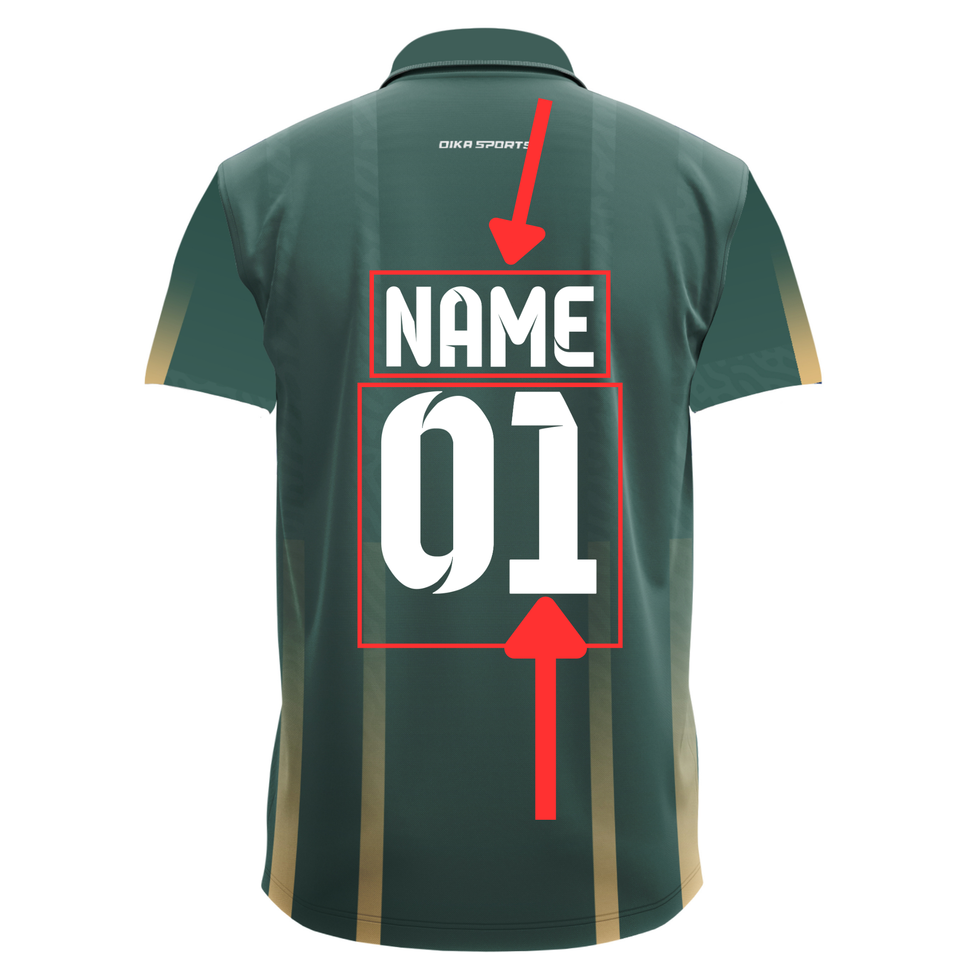 Cricket Jersey Combo - Custom Name, Breathable Fabric, & Large Sizes