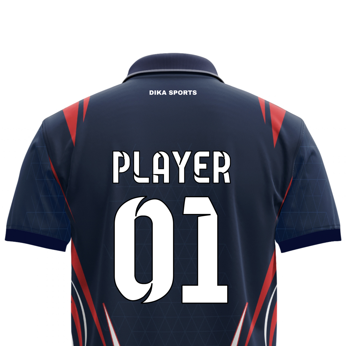 Dika Sports Custom Jersey Wholesale | Team Cricket Jersey | Cricket T-Shirt Bulk | Cricket Jersey with Collar | Quick Dry