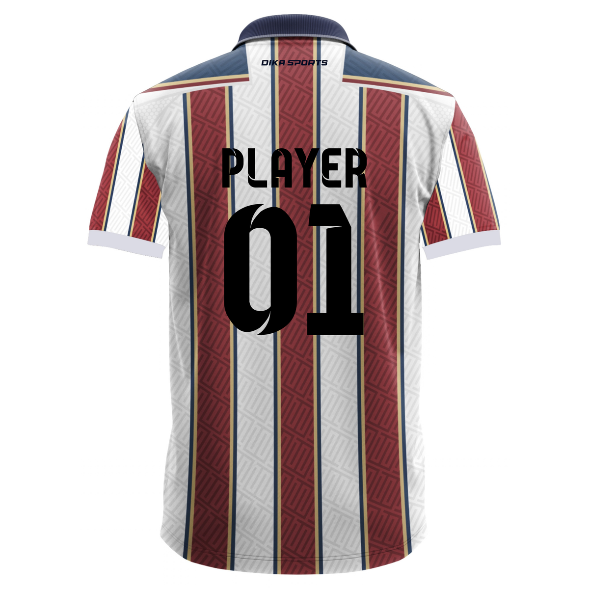 Dika Sports Premium Custom Cricket Jersey | Cricket Jersey India | Personalized Cricket T-Shirt | Custom Team Jersey | Quick Dry Sportswear