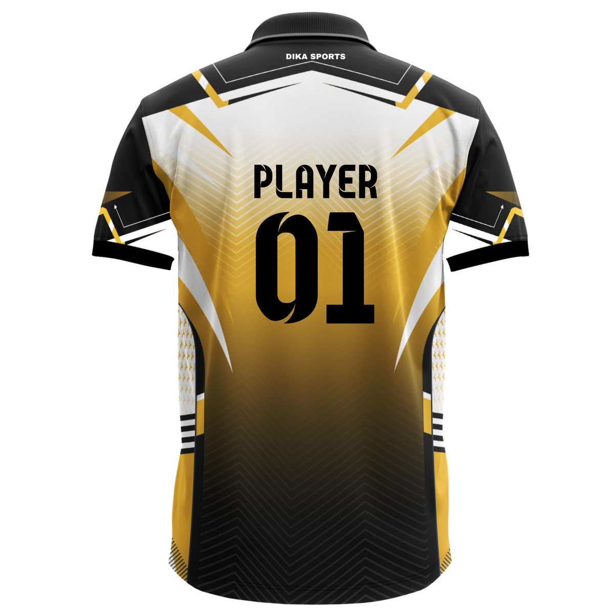 Dika Sports Custom Cricket Jersey Large Size | Name Number Logo Personalization | Breathable Cricket Jersey for Men
