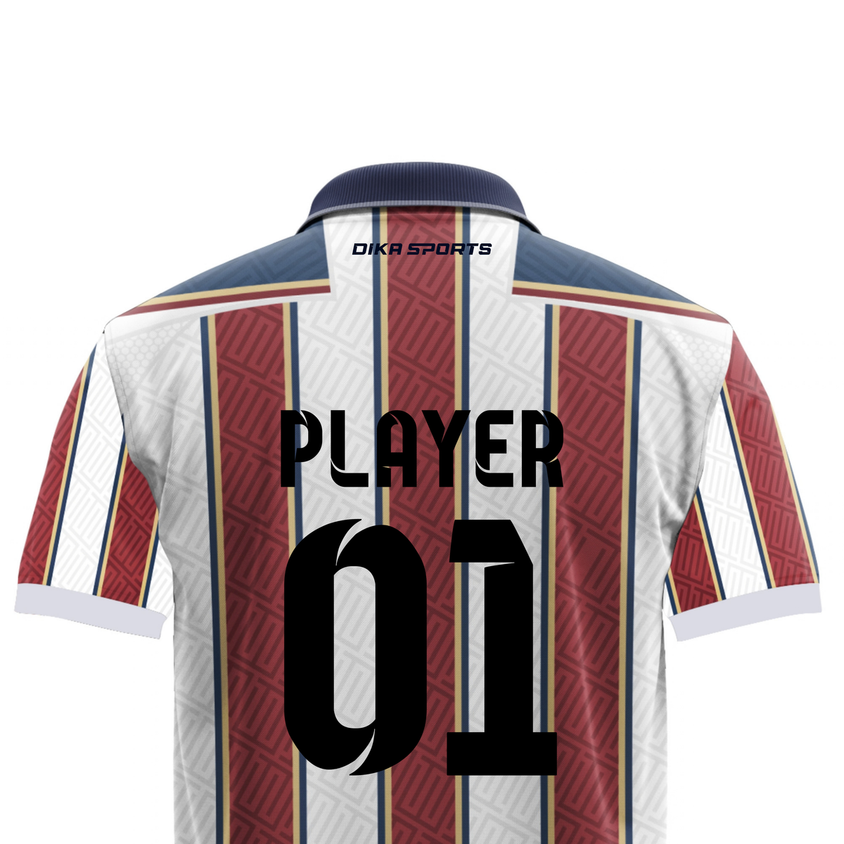 Dika Sports Premium Custom Cricket Jersey | Cricket Jersey India | Personalized Cricket T-Shirt | Custom Team Jersey | Quick Dry Sportswear