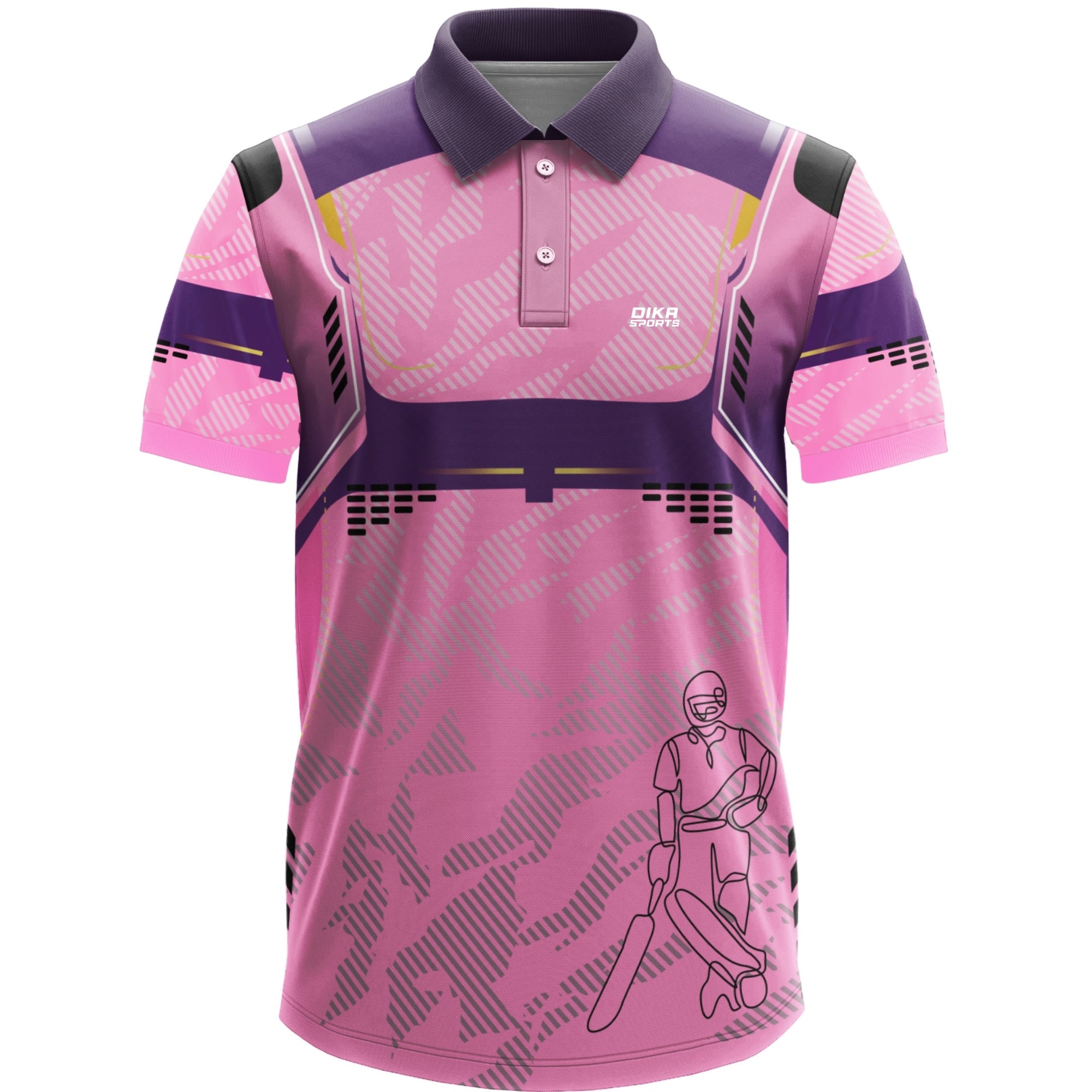 Dika Sports Cricket Fan Jersey for Casual and Match Wear