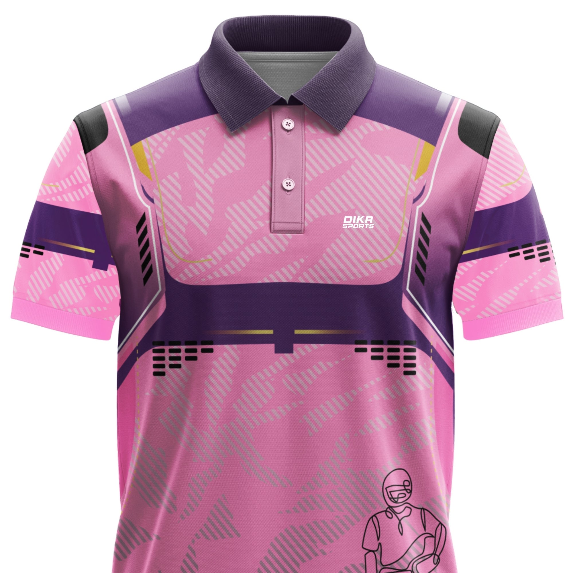 Dika Sports Custom Jersey  Personalized Cricket Jersey for Men, Kids & Teams