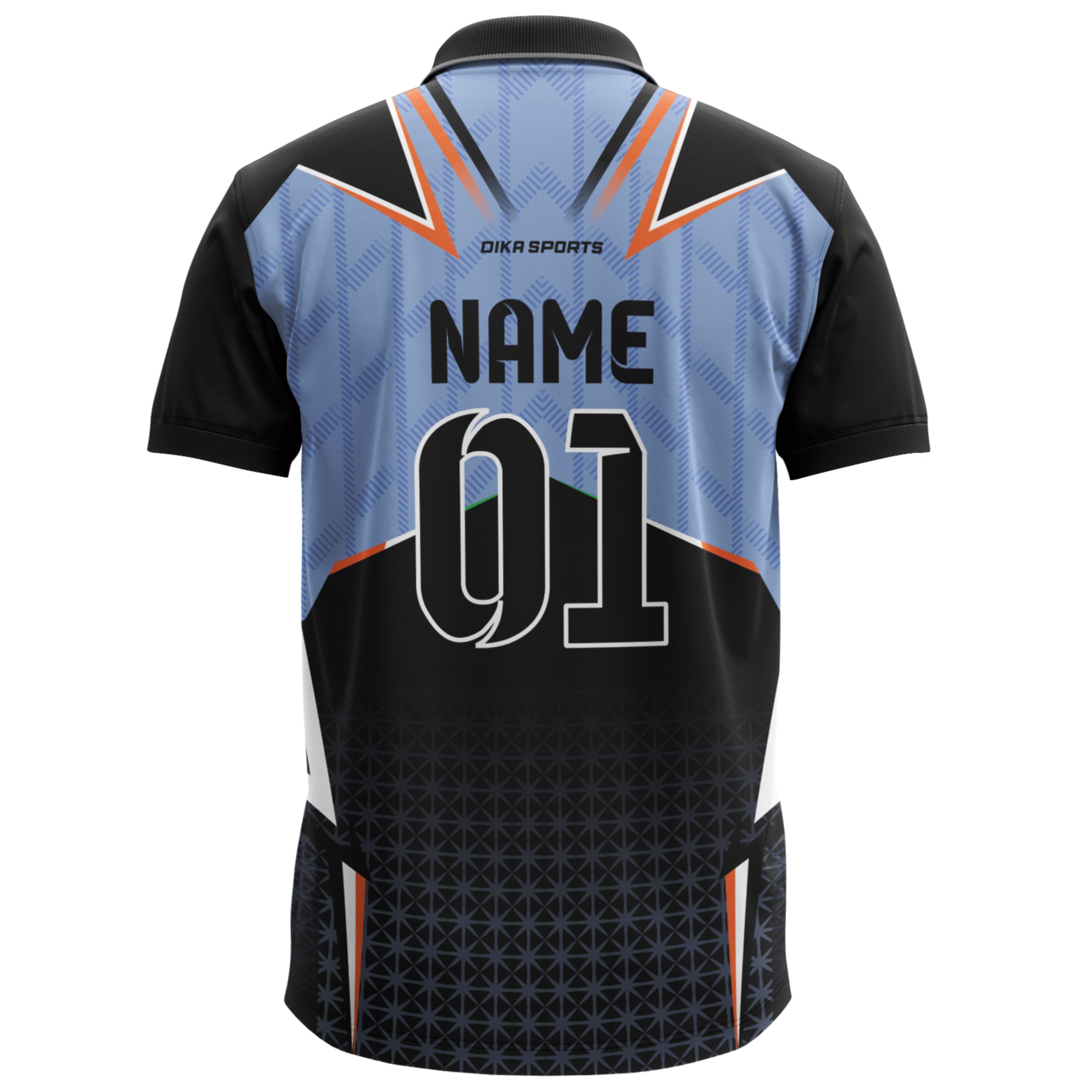 Cricket jersey with collar 