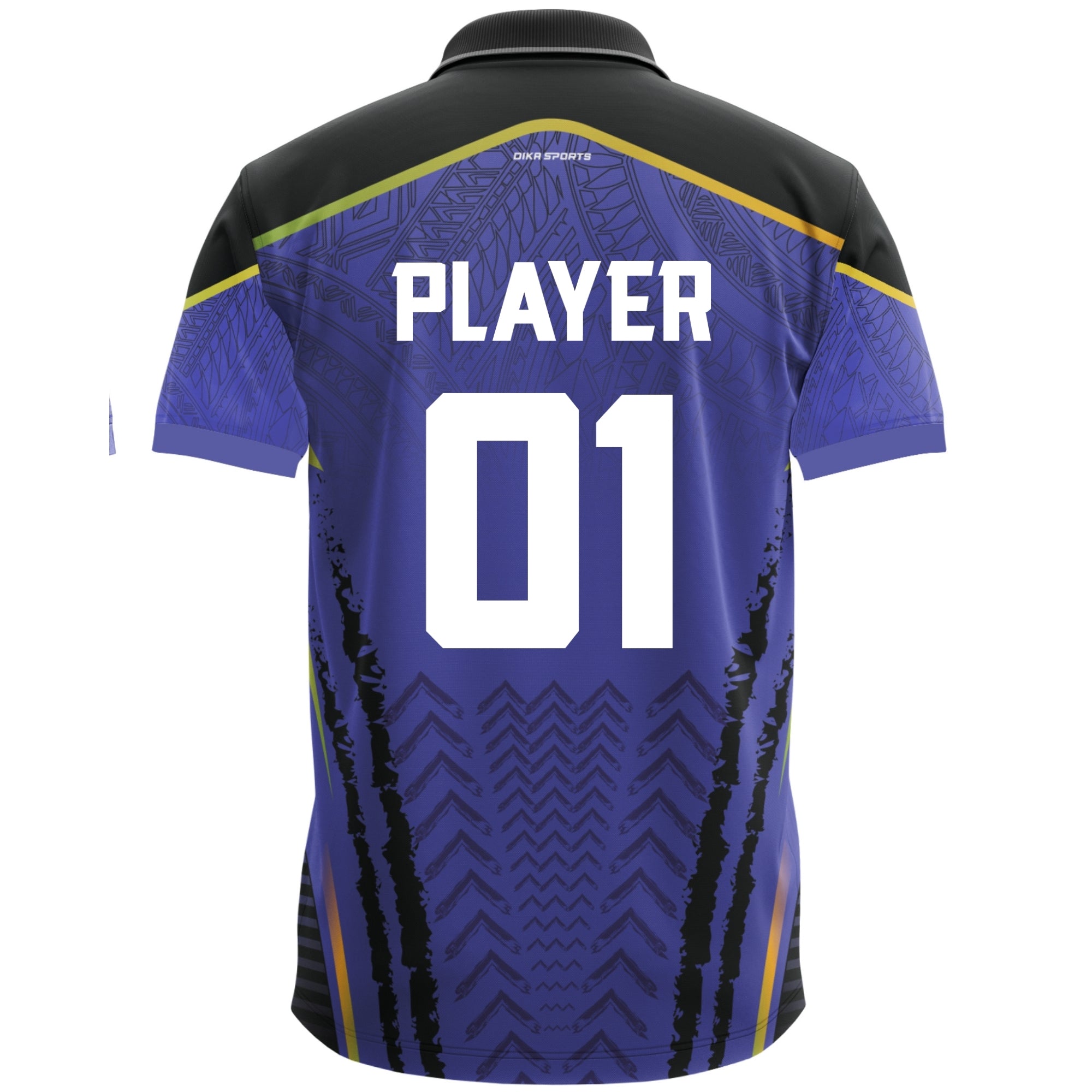 Customized Cricket Jersey Online  Custom Name & Logo Jersey for Teams  DIKA SPORTS