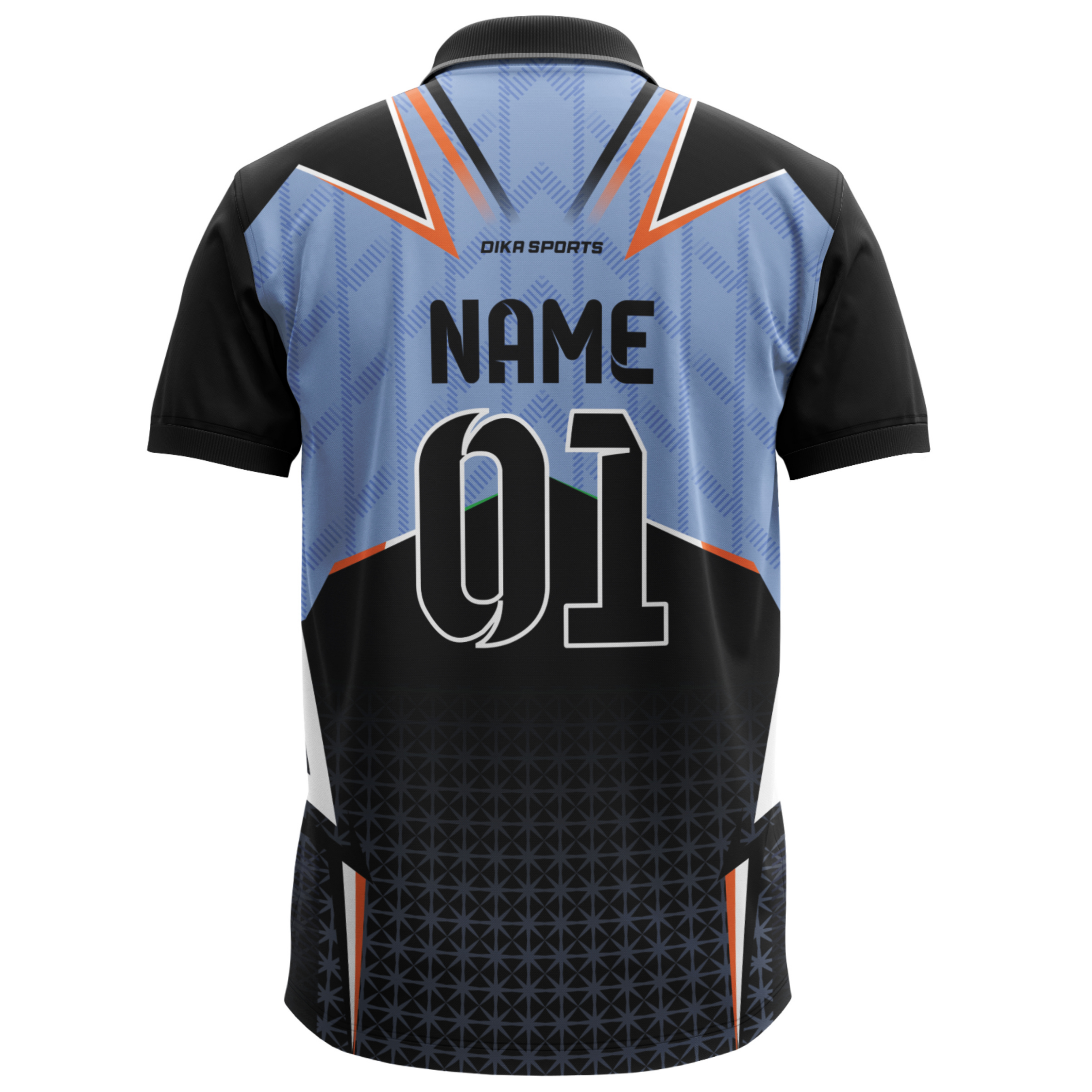 Cricket jersey replica mens gym wear