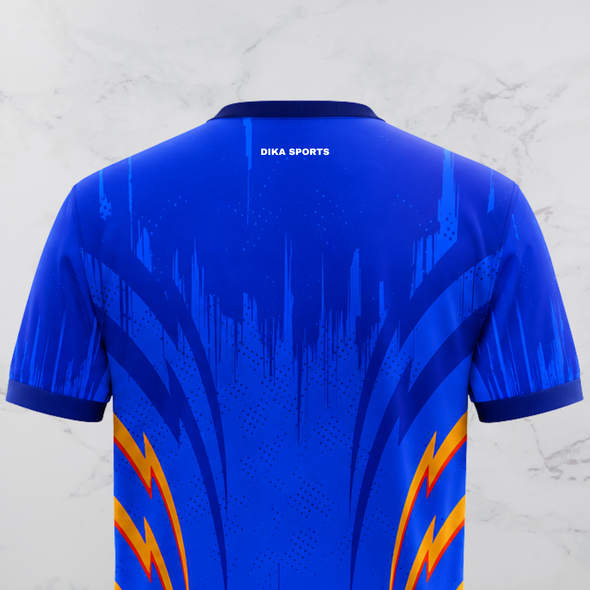 DIKA SPORTS Men's Cricket T-Shirt Breathable Round Neck Sports Jersey for Men | Cricket Dress for Men | Quick Dry Team Cricket Jersey