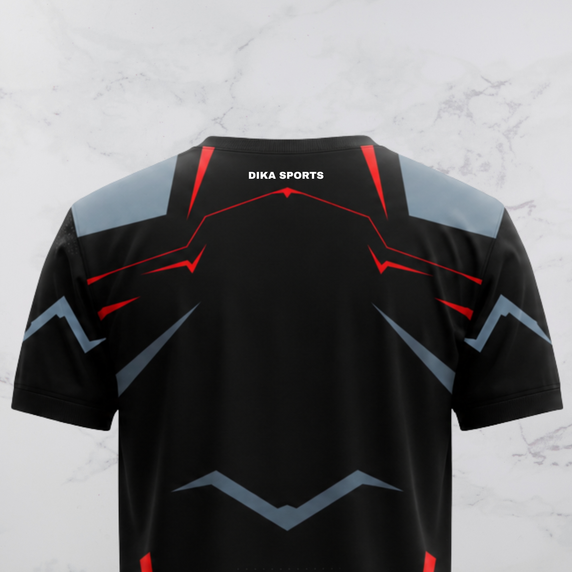 DIKA SPORTS Cricket Jersey Round Neck for Men | Men Sports TShirt | Sport T-Shirt | Cricket Jersey | Lightweight Performance Wear