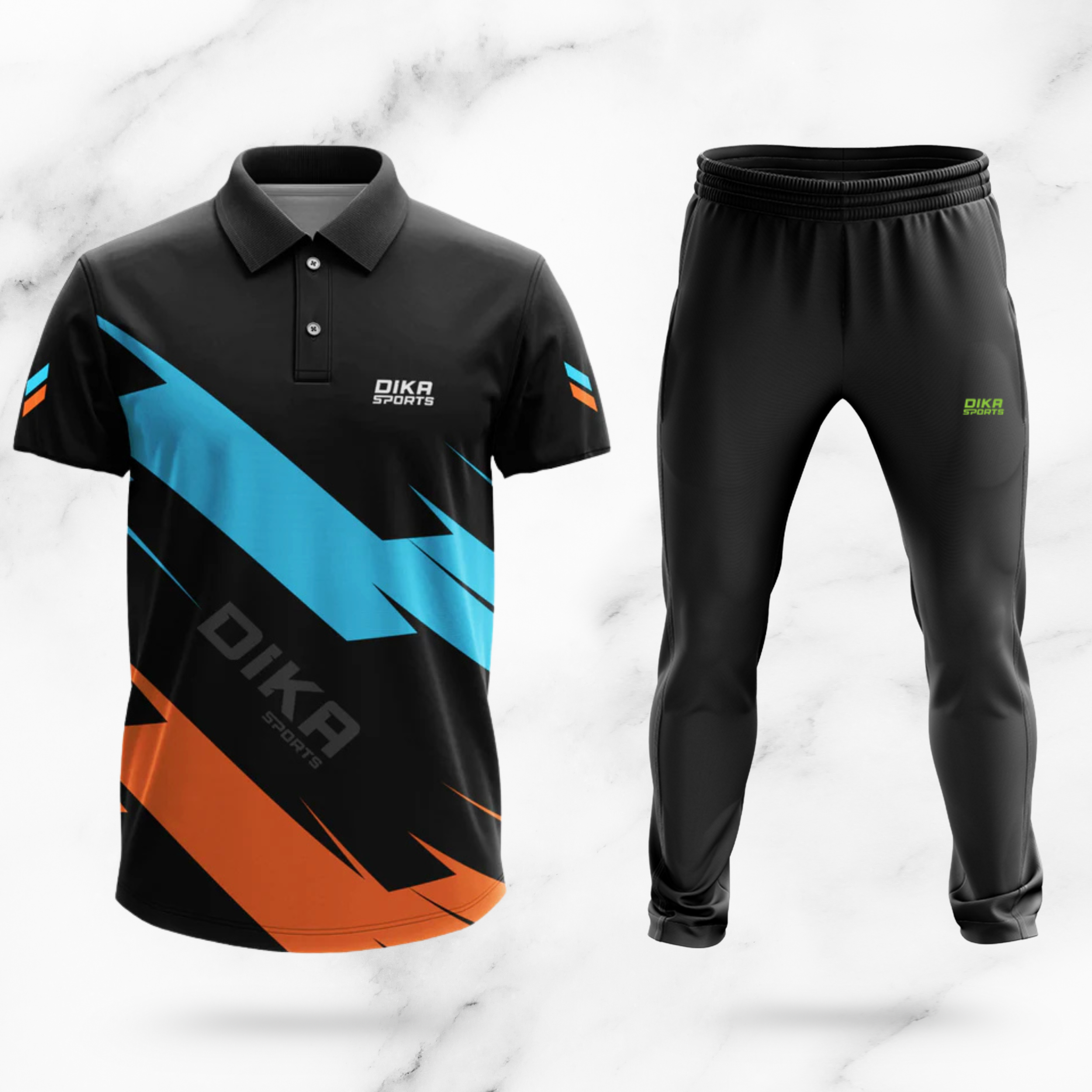 Combo Cricket jersey+track - Cricket t-shirt sale - pack of 2