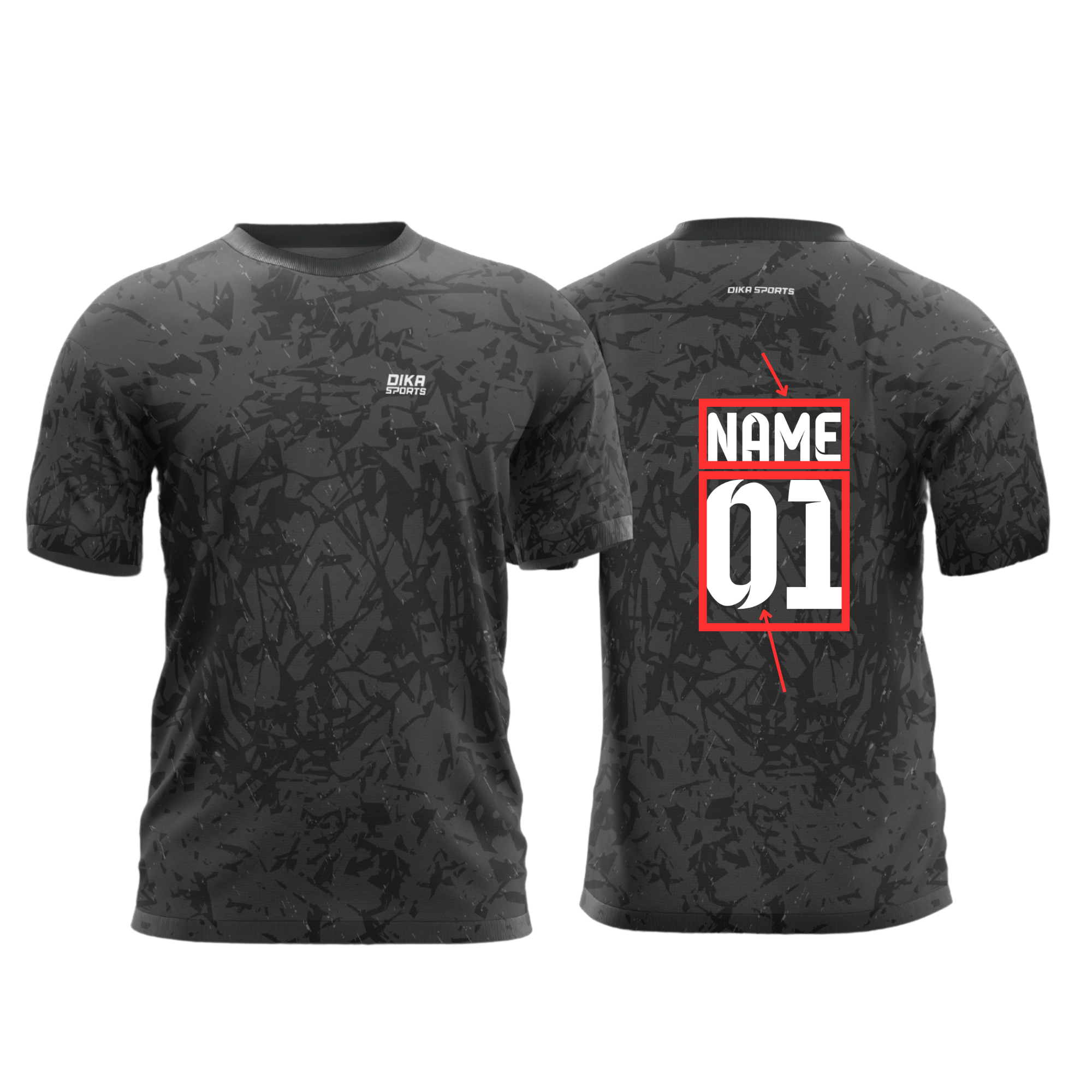 Cricket jersey breathable with perfect fit for men