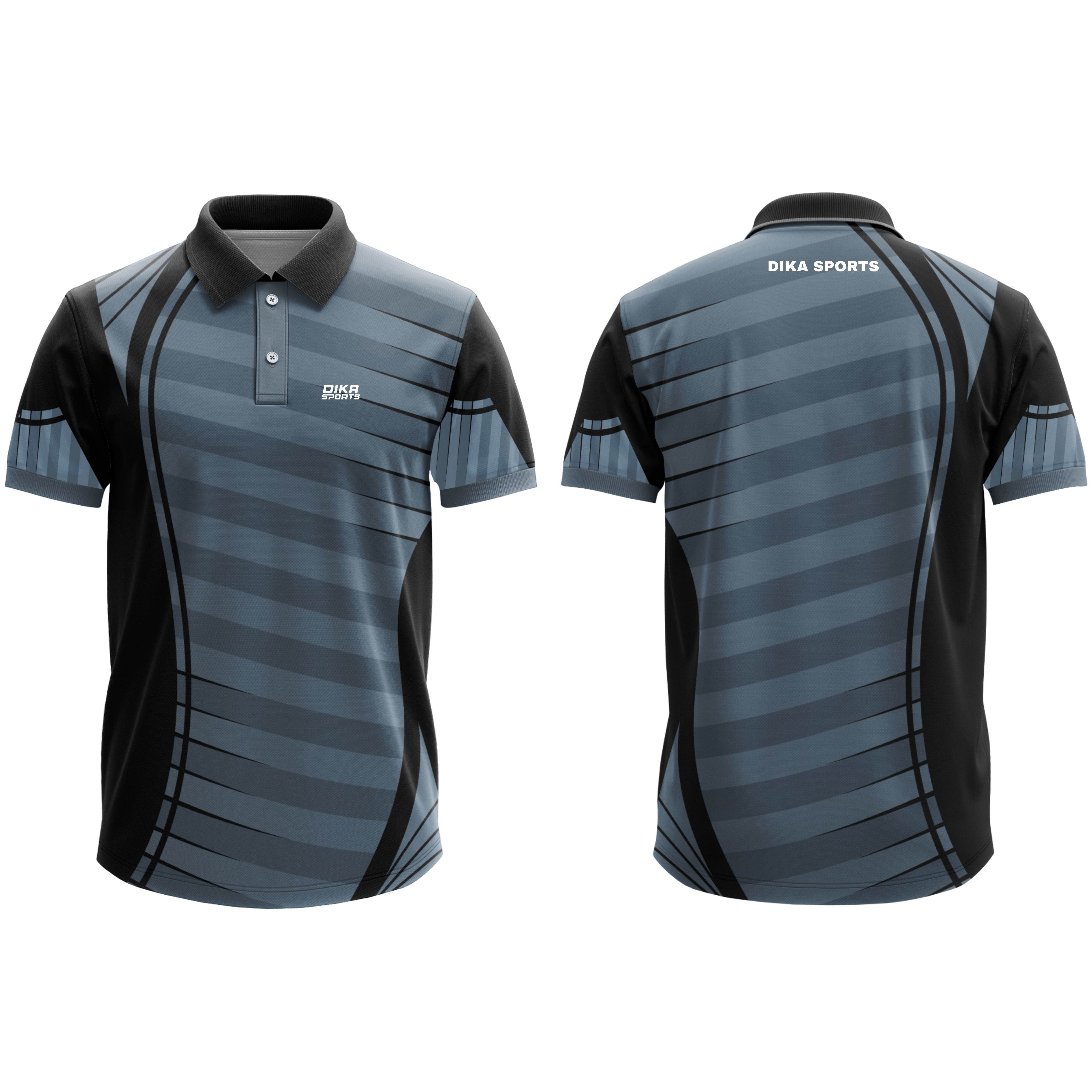 Cricket jersey with collar 25