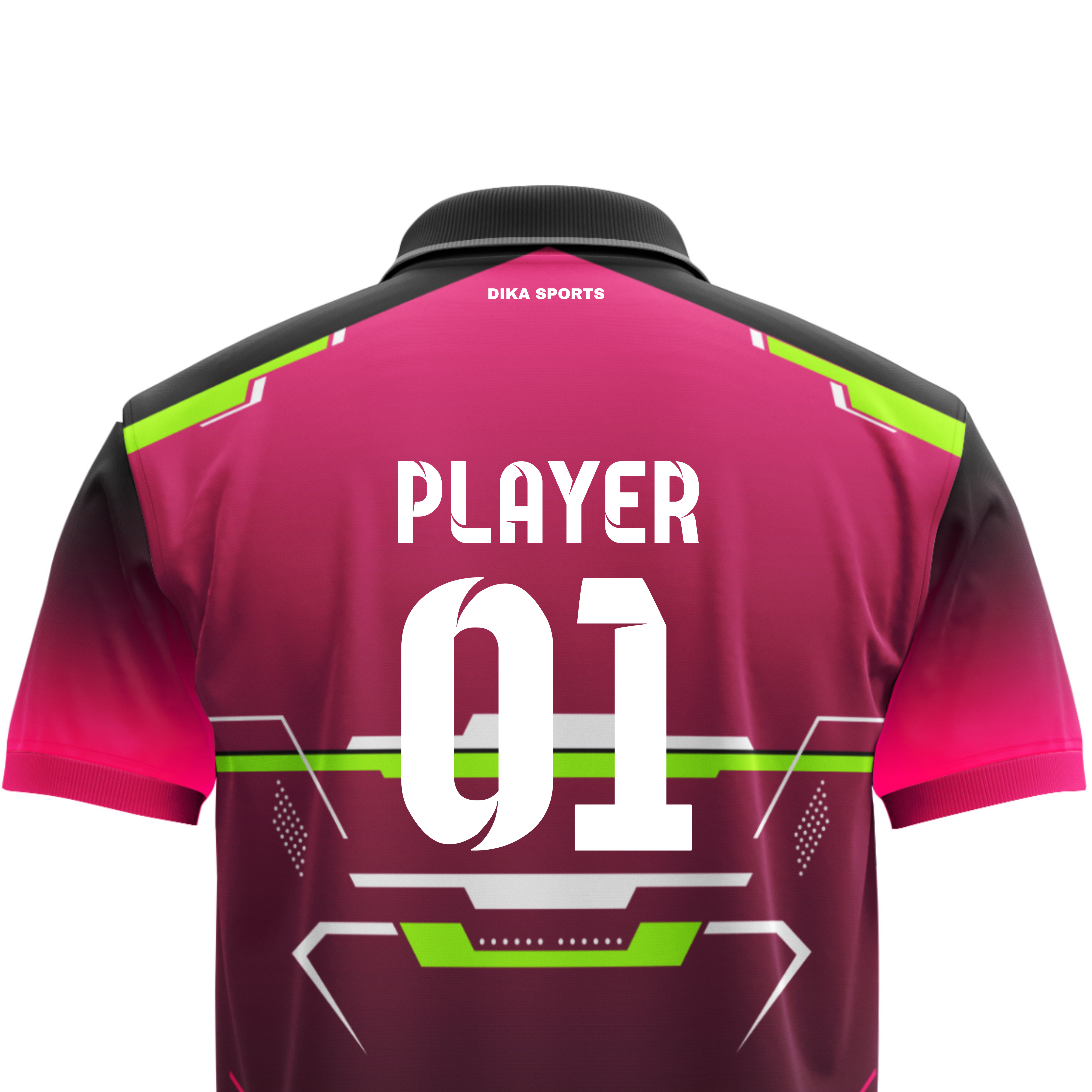 Cricket jersey with collar 35
