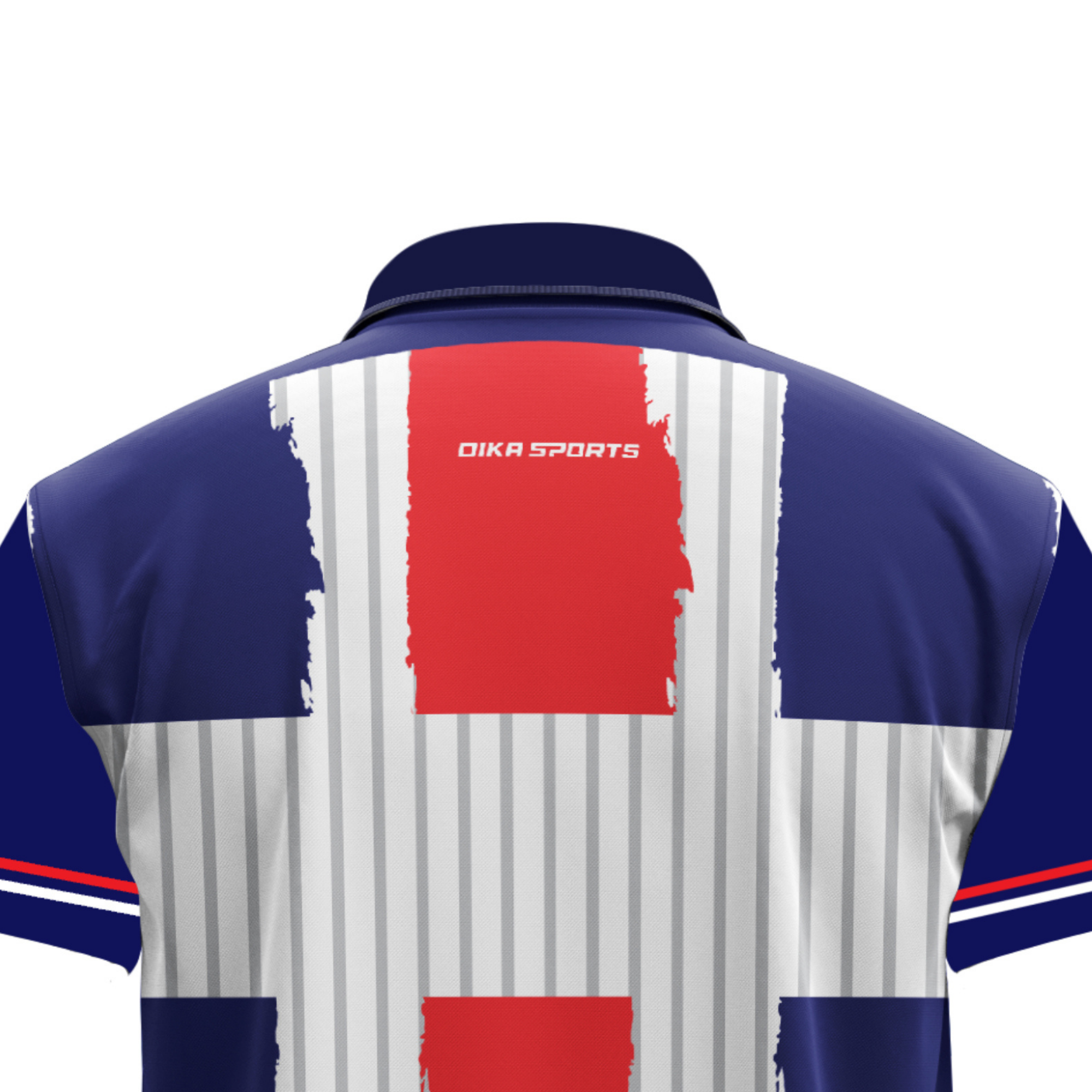Cricket jersey with collar 5