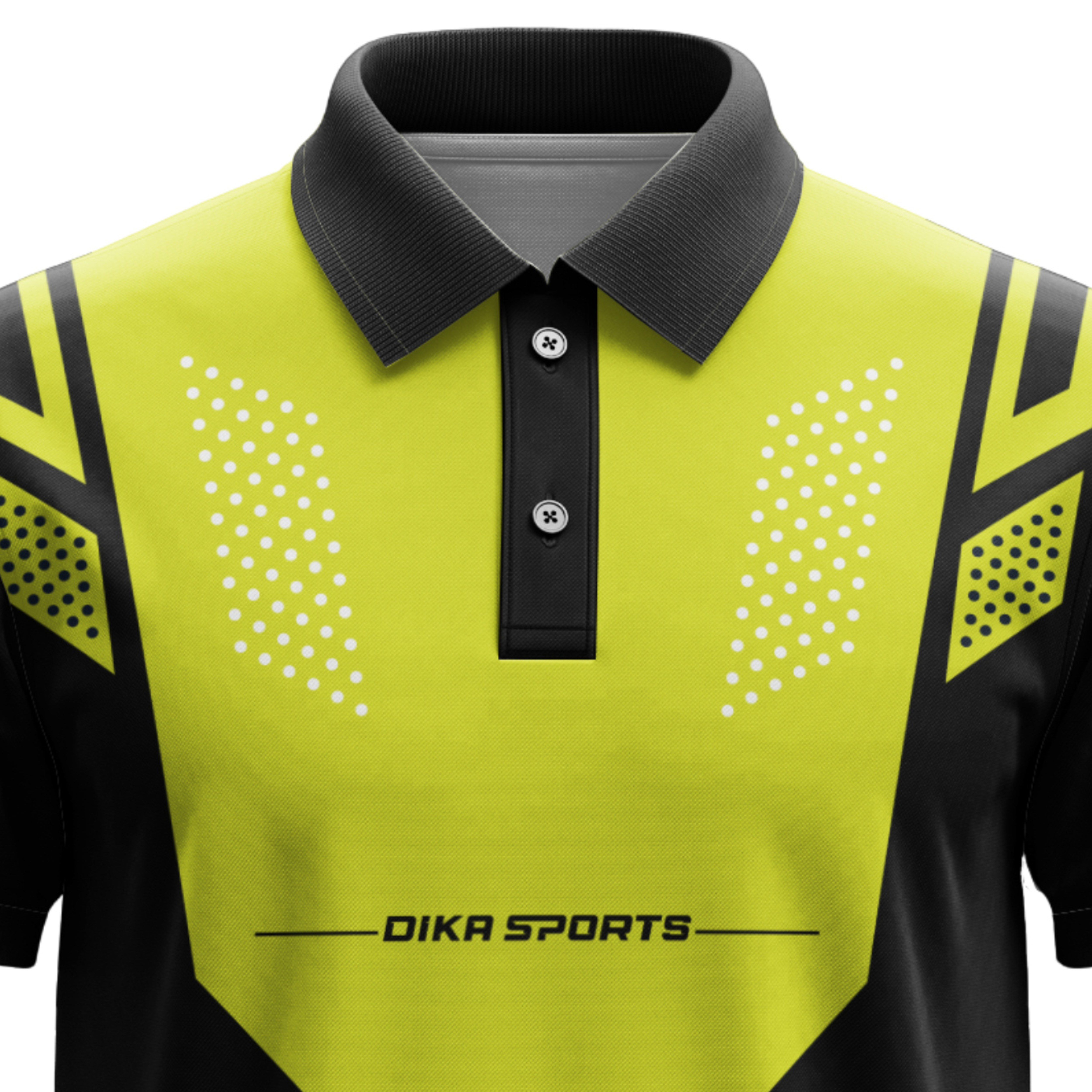 Cricket jersey with collar 6