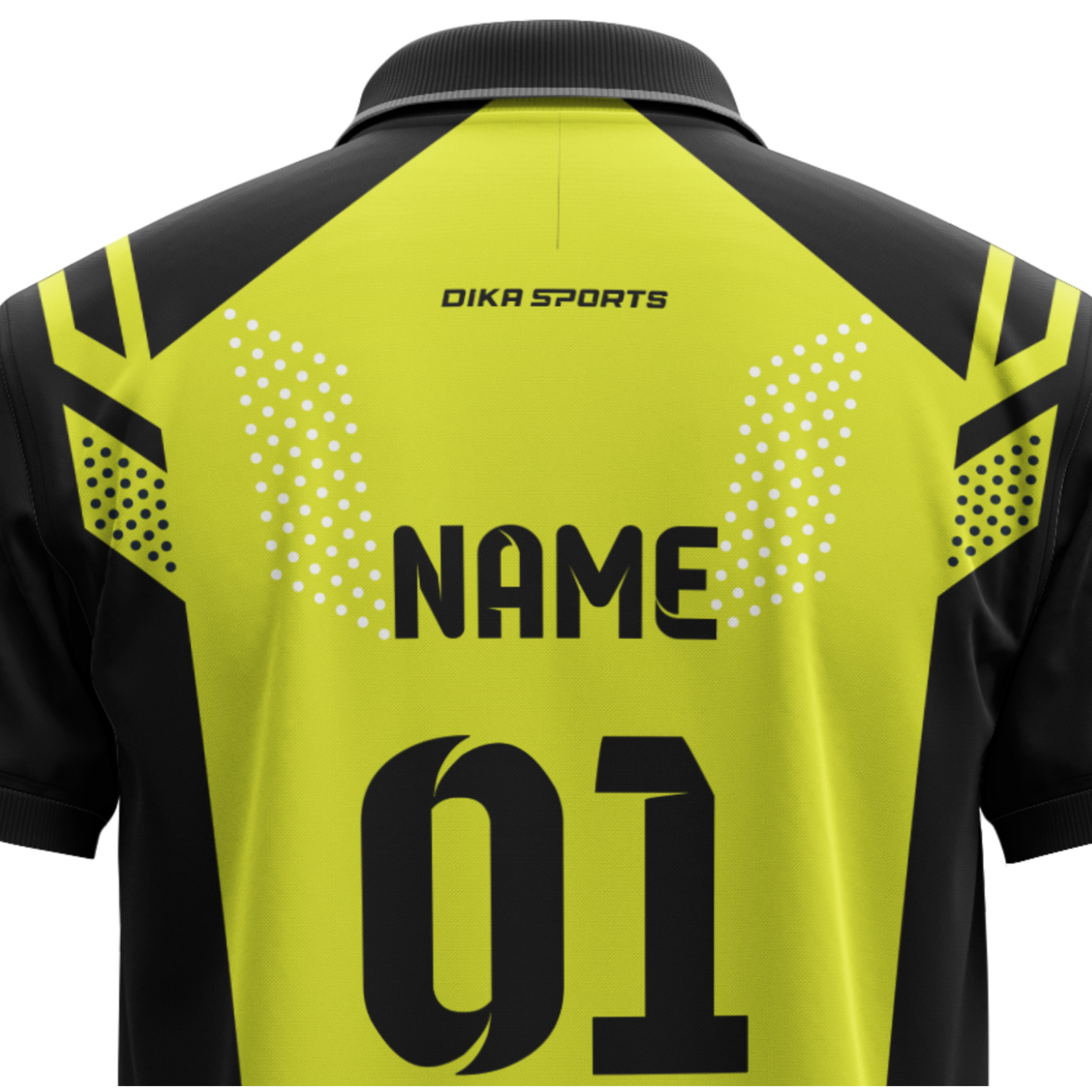 Cricket jersey with collar  8