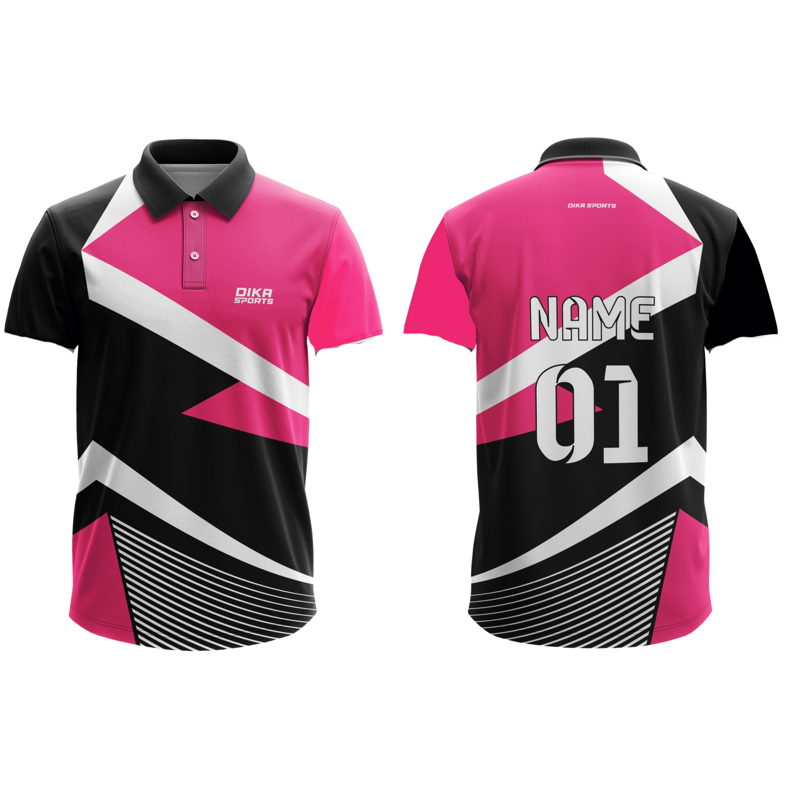 Cricket jerseys with collar 