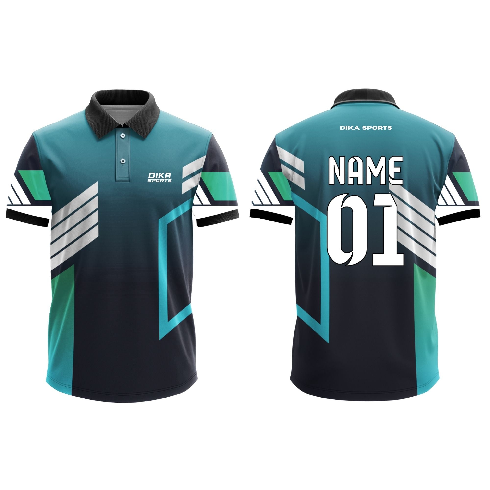 Cricket t-shirt with collar 1