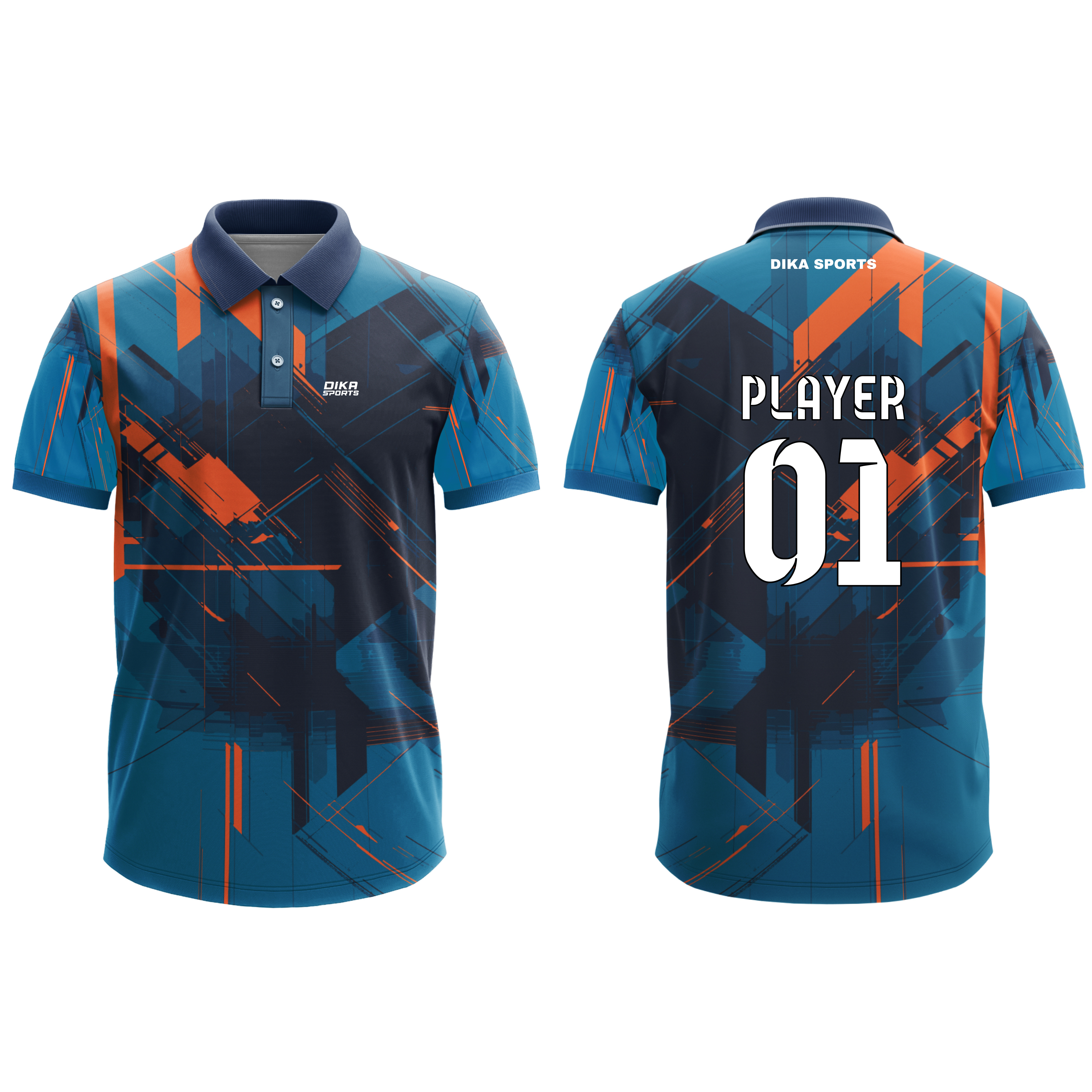 Cricket t-shirt with collar 16