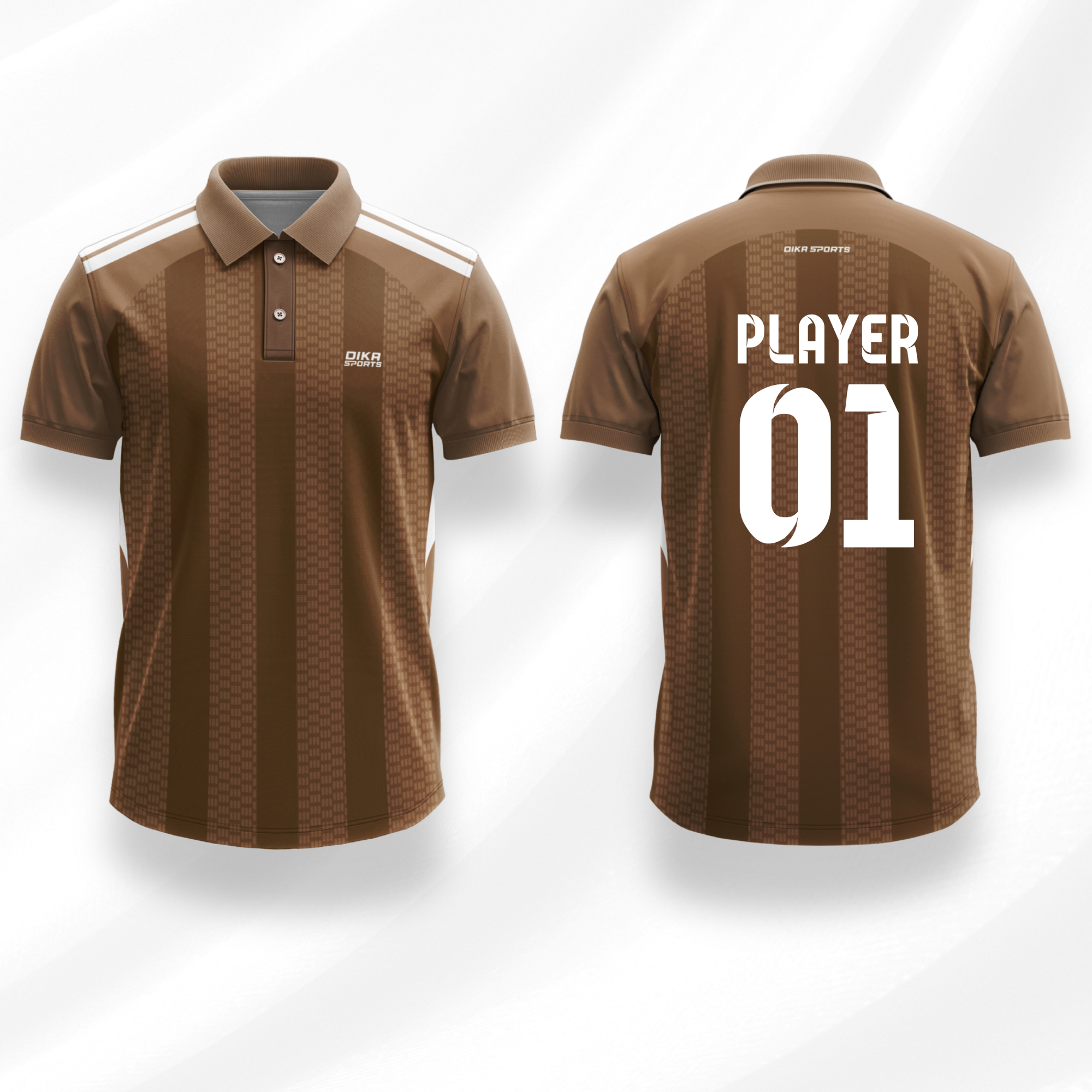 Cricket t-shirt with collar 38