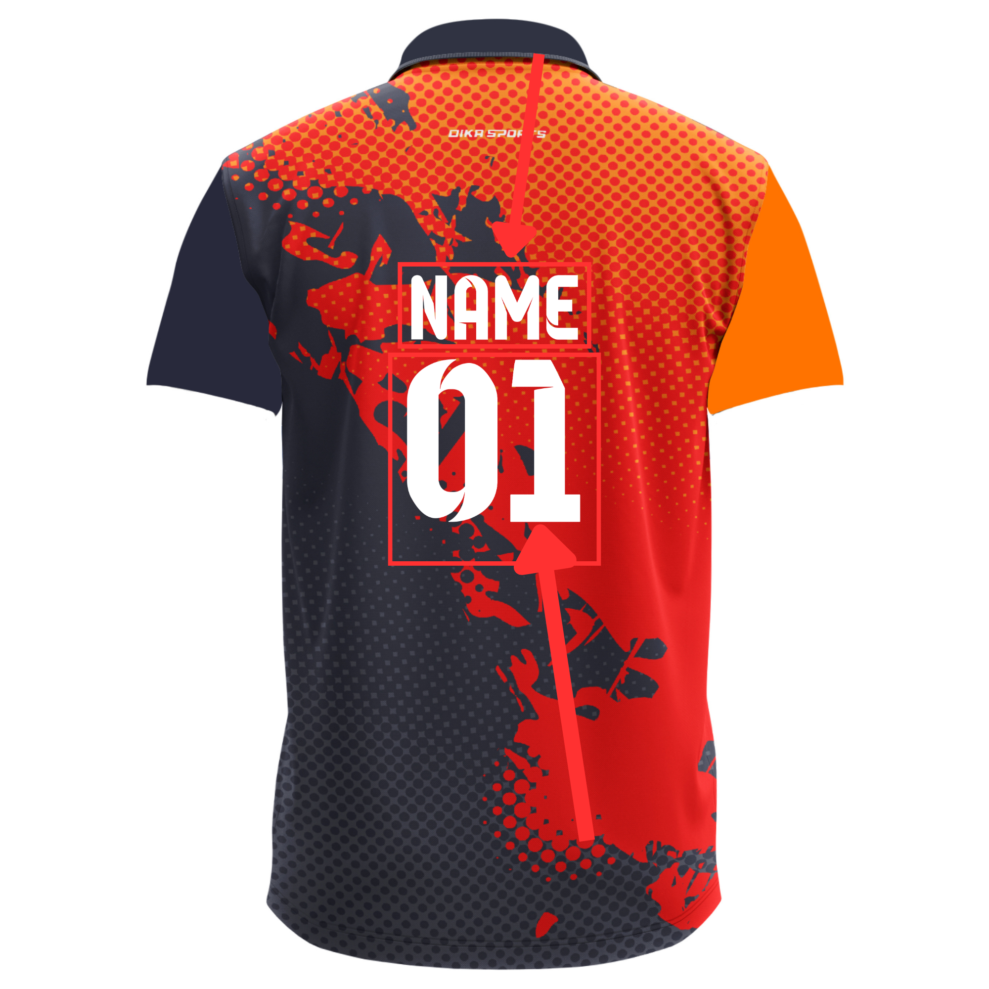 Custom cricket jersey 2