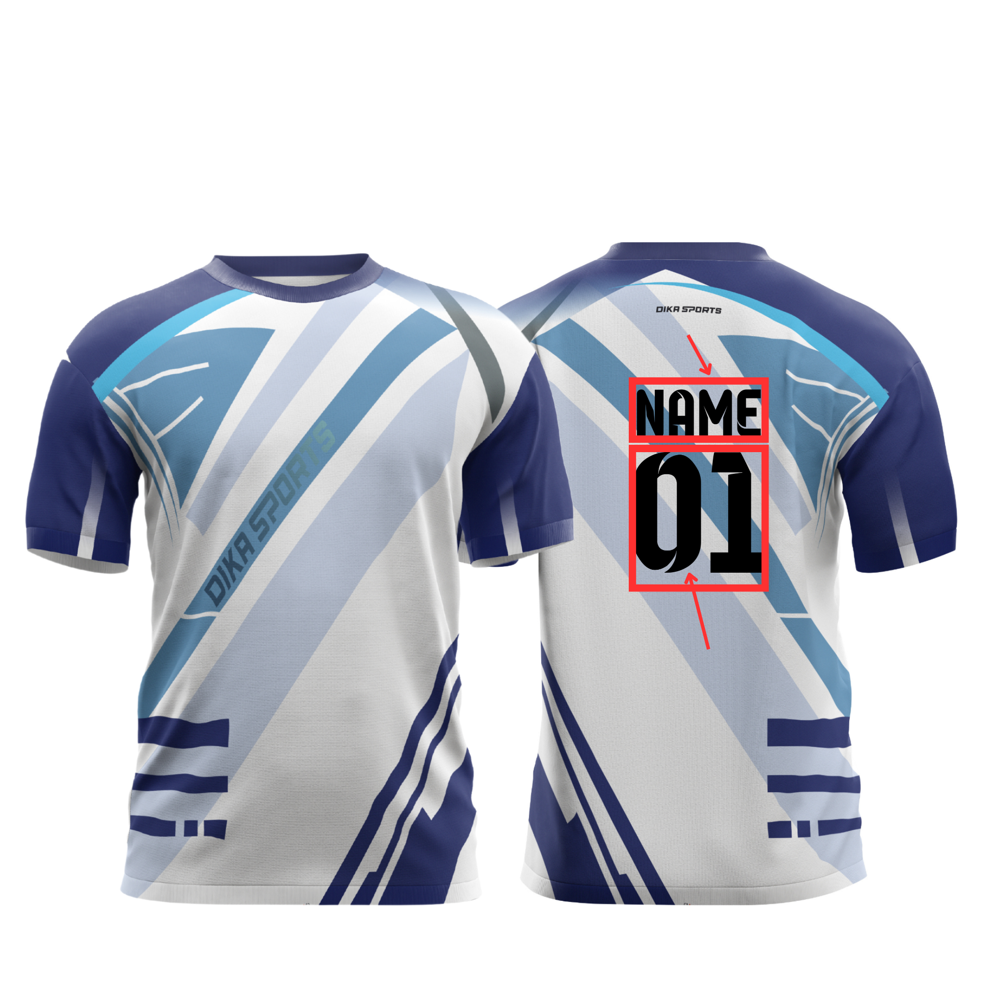 Custom fan jersey perfect for cricket clubs