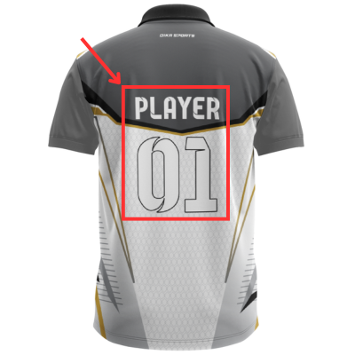 Custom name and logo jersey 7
