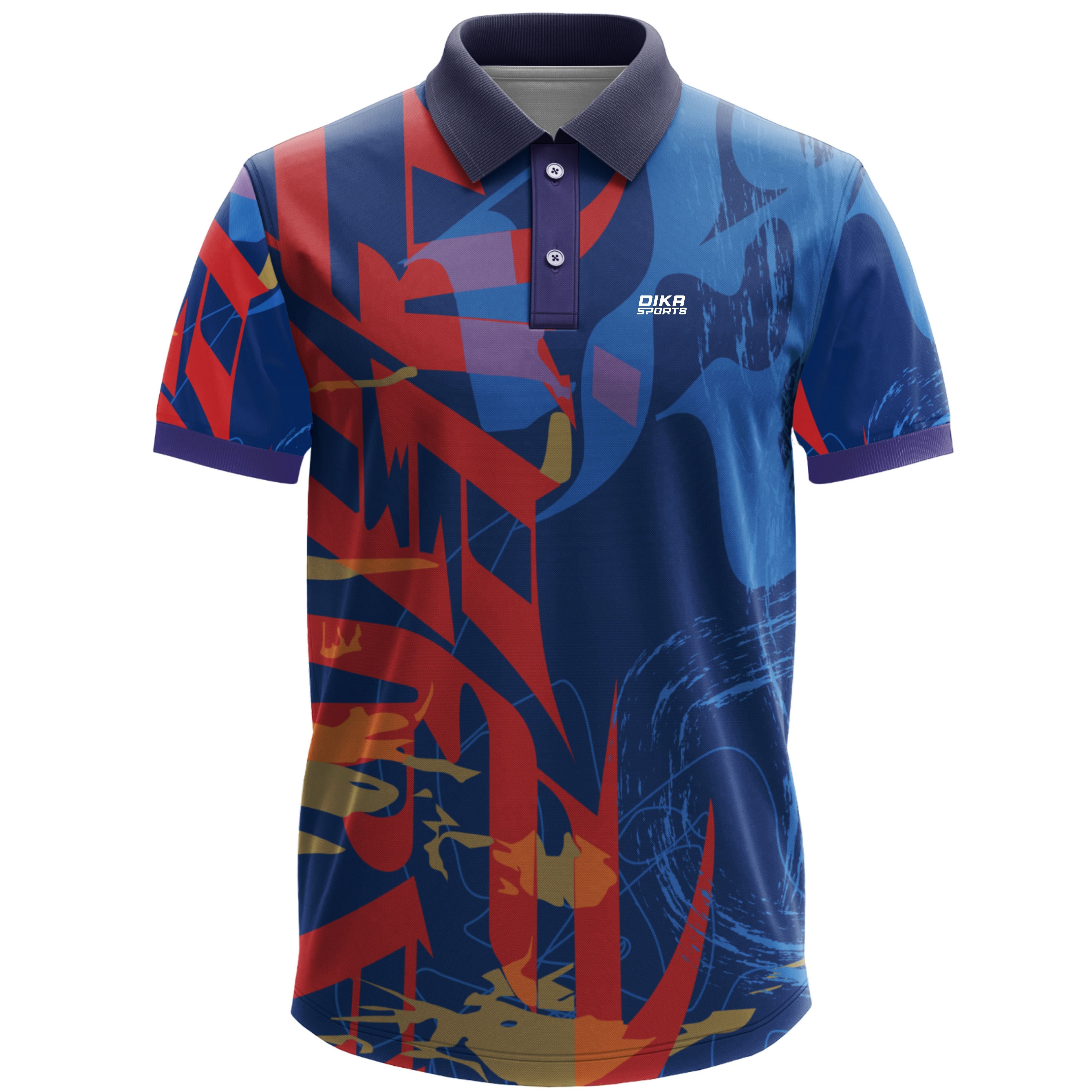 Custom printed cricket jersey 21