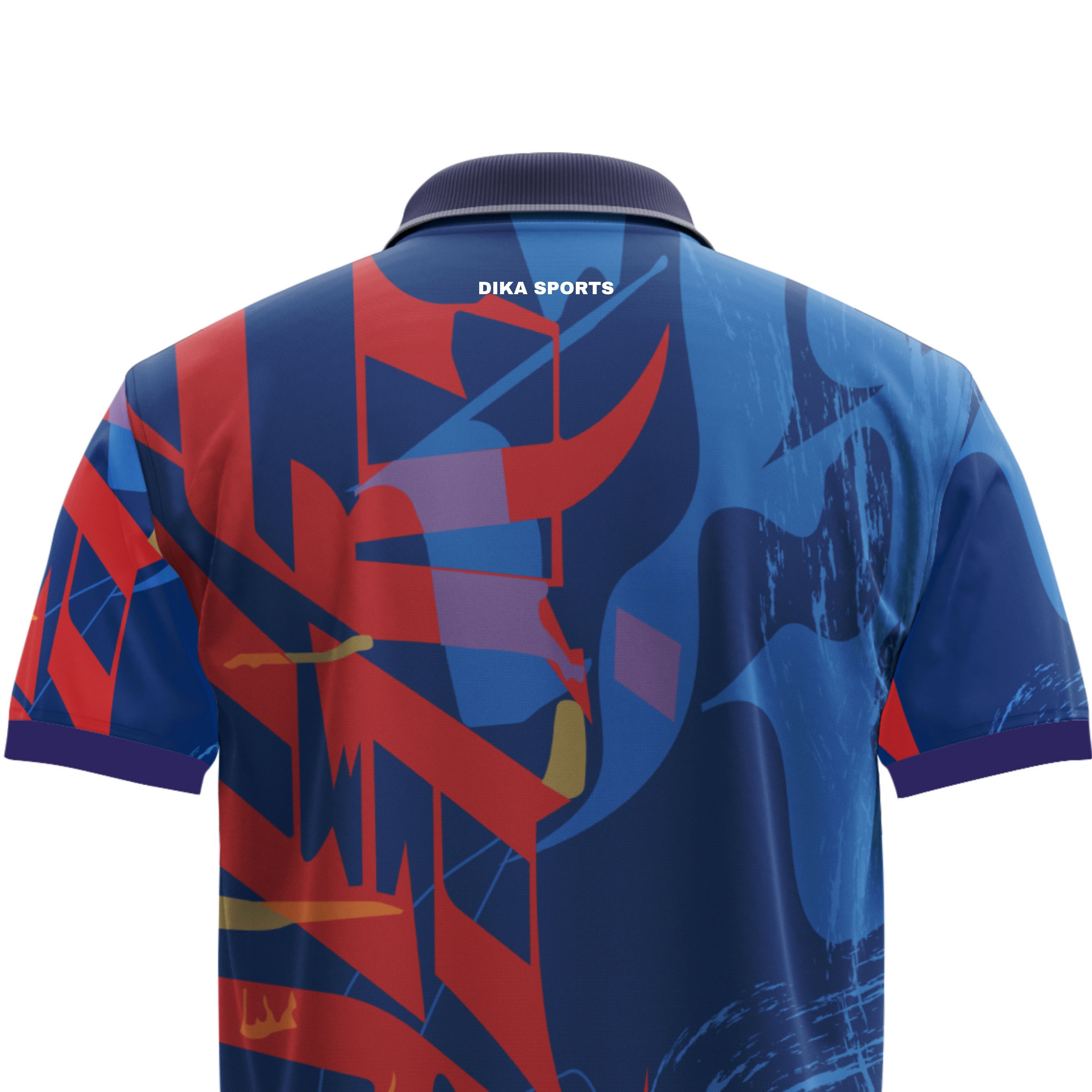 Custom printed cricket jersey 24