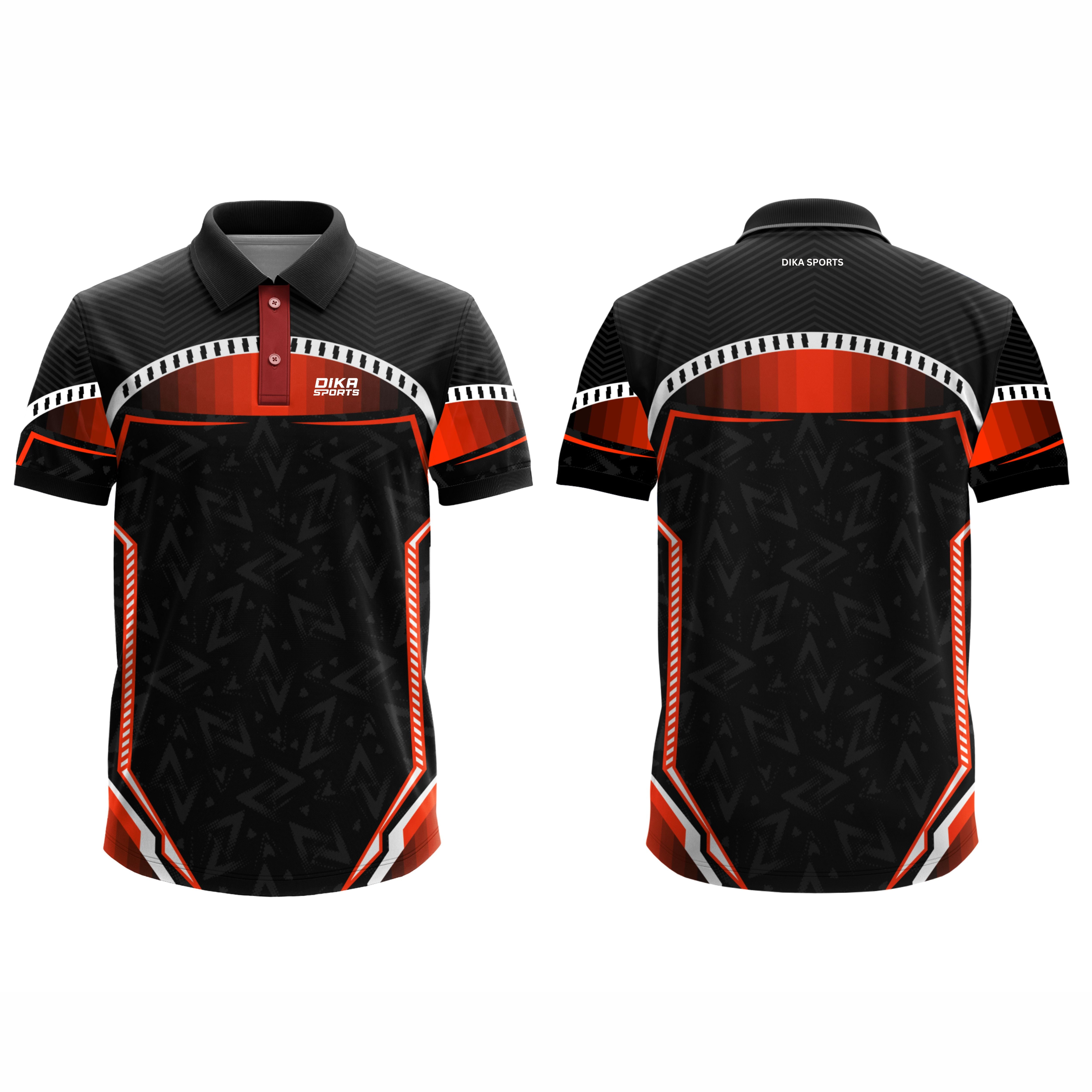Custom printed cricket jersey 34