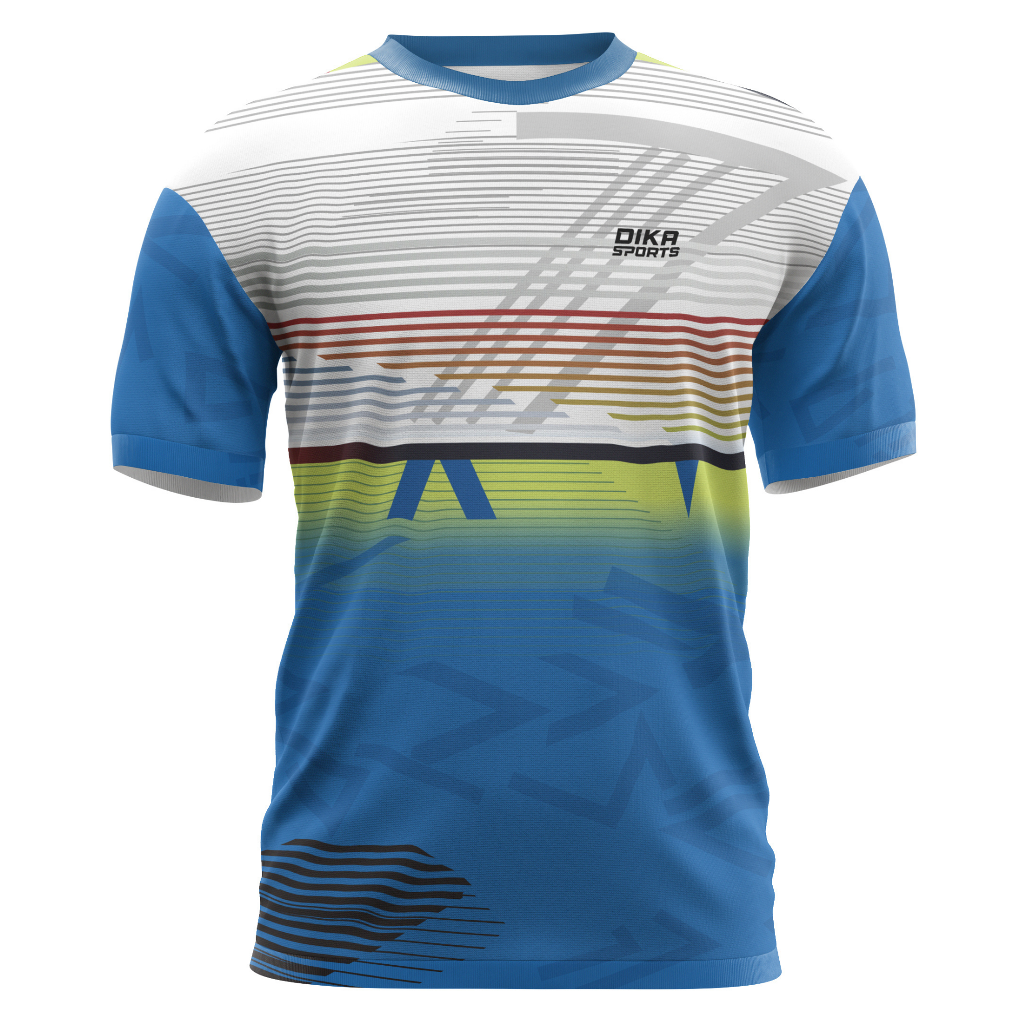 Digital Printed Cricket jersey with name and number