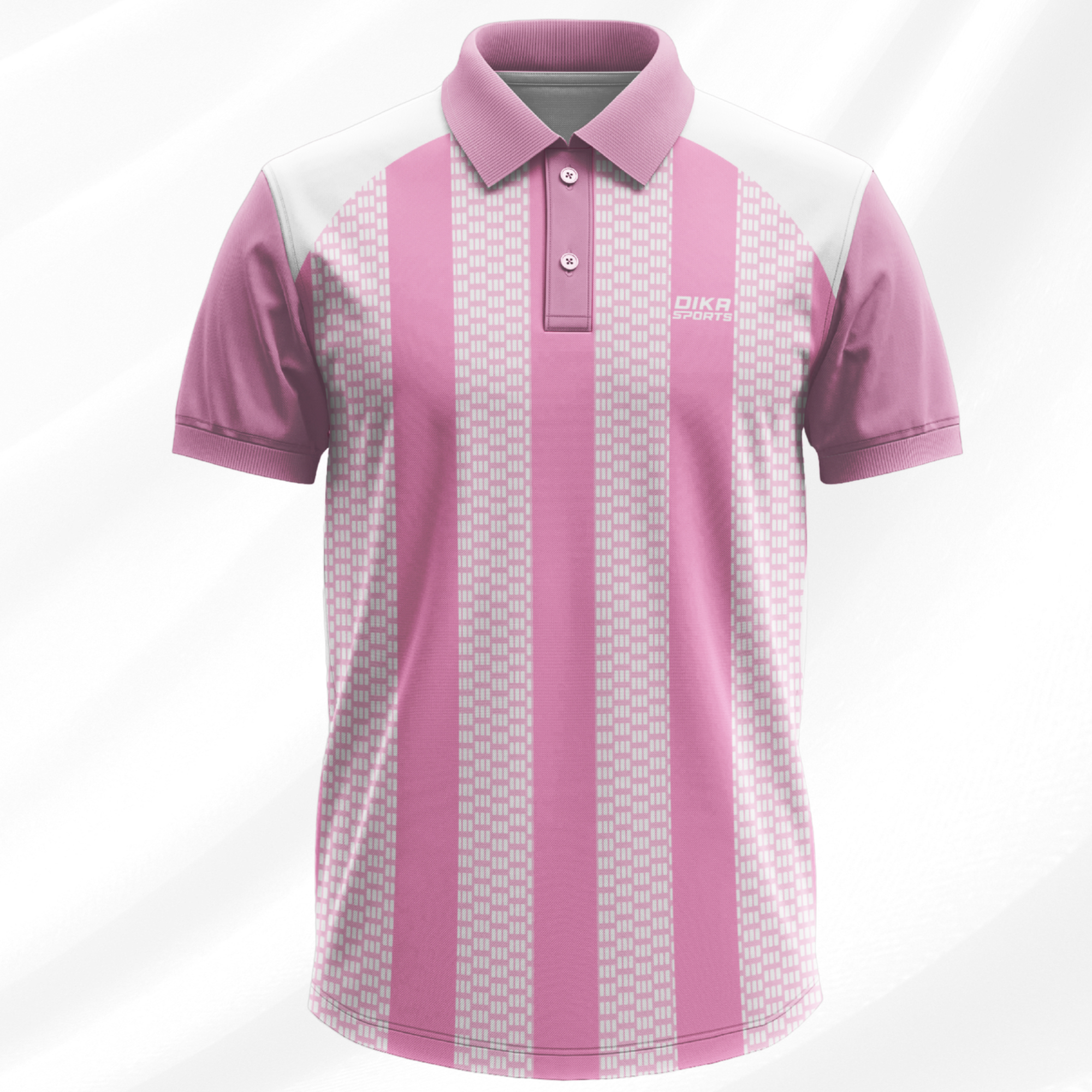 Dika Sports t20 world cup 2026 latest India Cricket jersey Pink Cricket t-shirt with collar