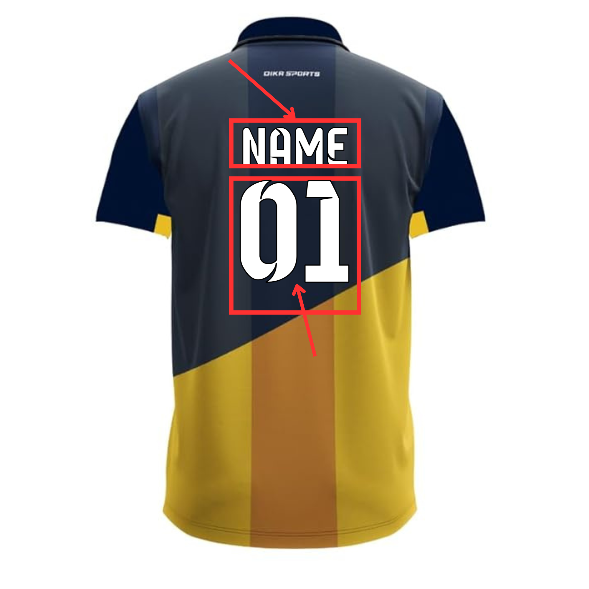 Men's cricket jersey 7