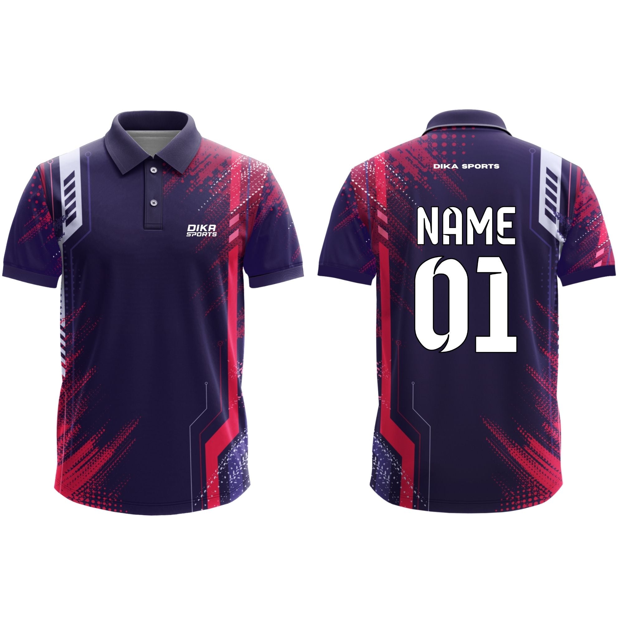 Name and number jersey 1