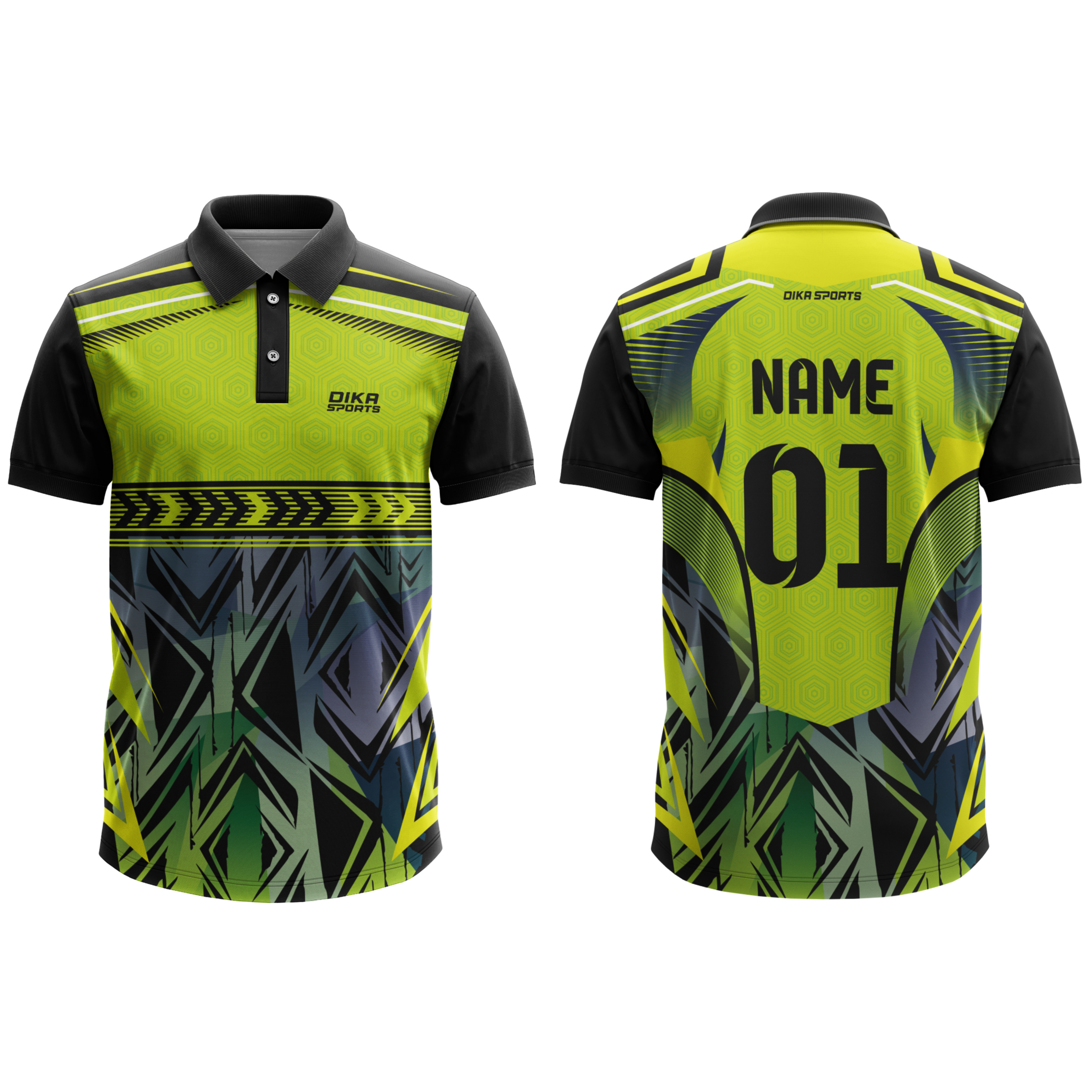 Name and number jersey 19