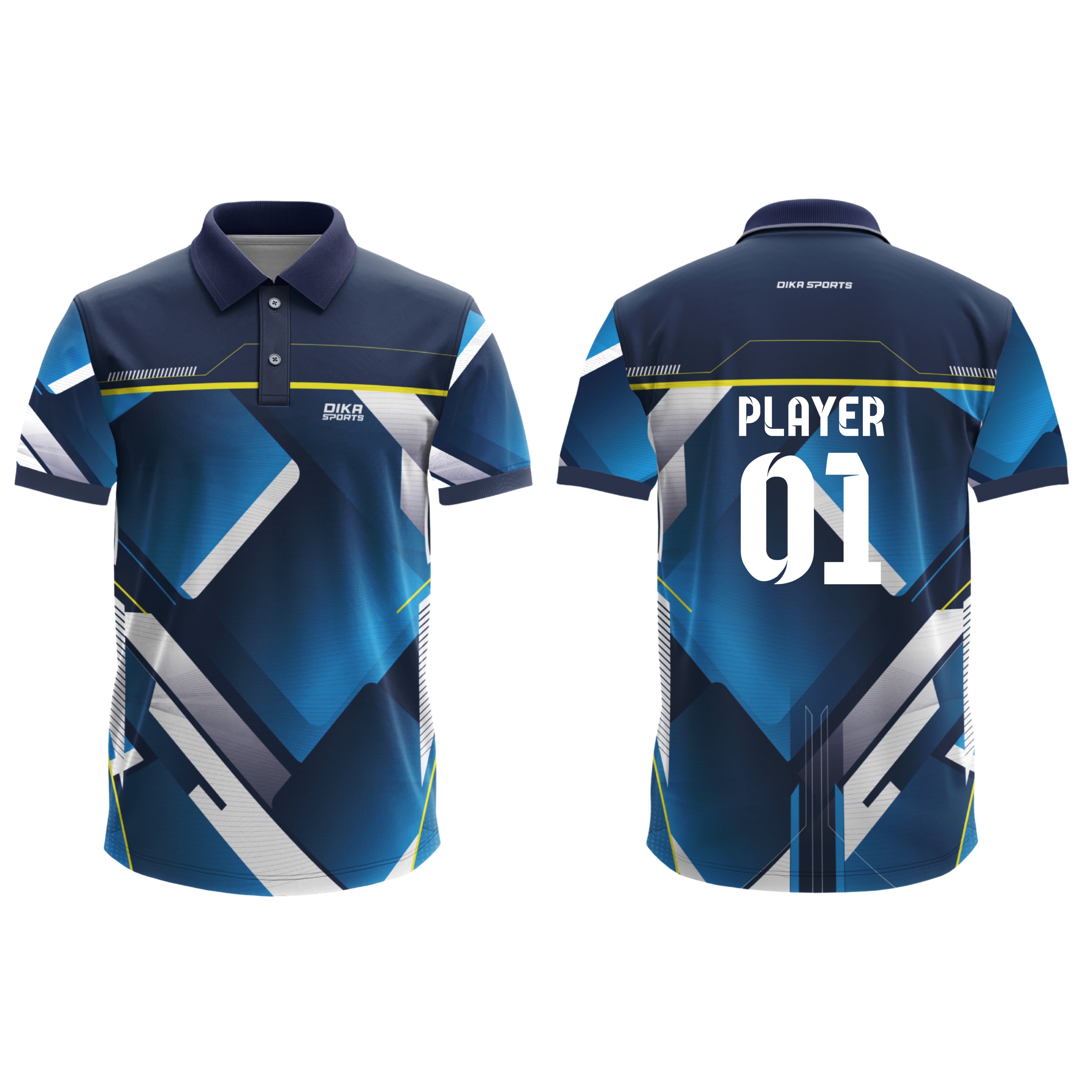 blue and white sport tshirt 39