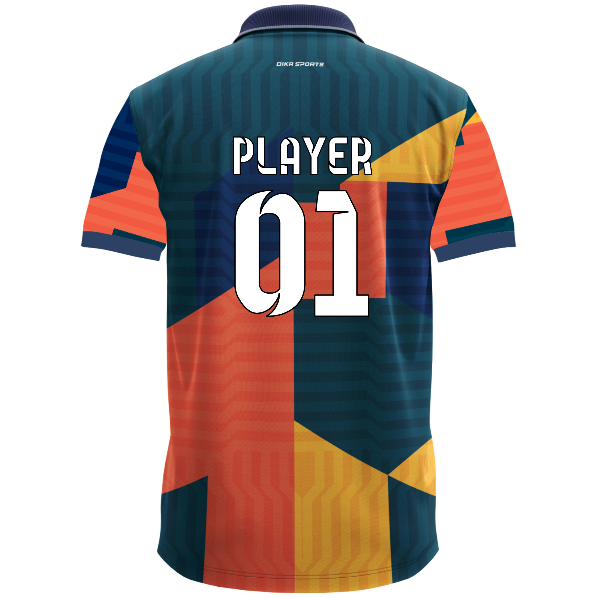 colourful Lightweight cricket t-shirt 3