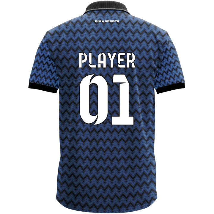 cricket printed blue jersey 29