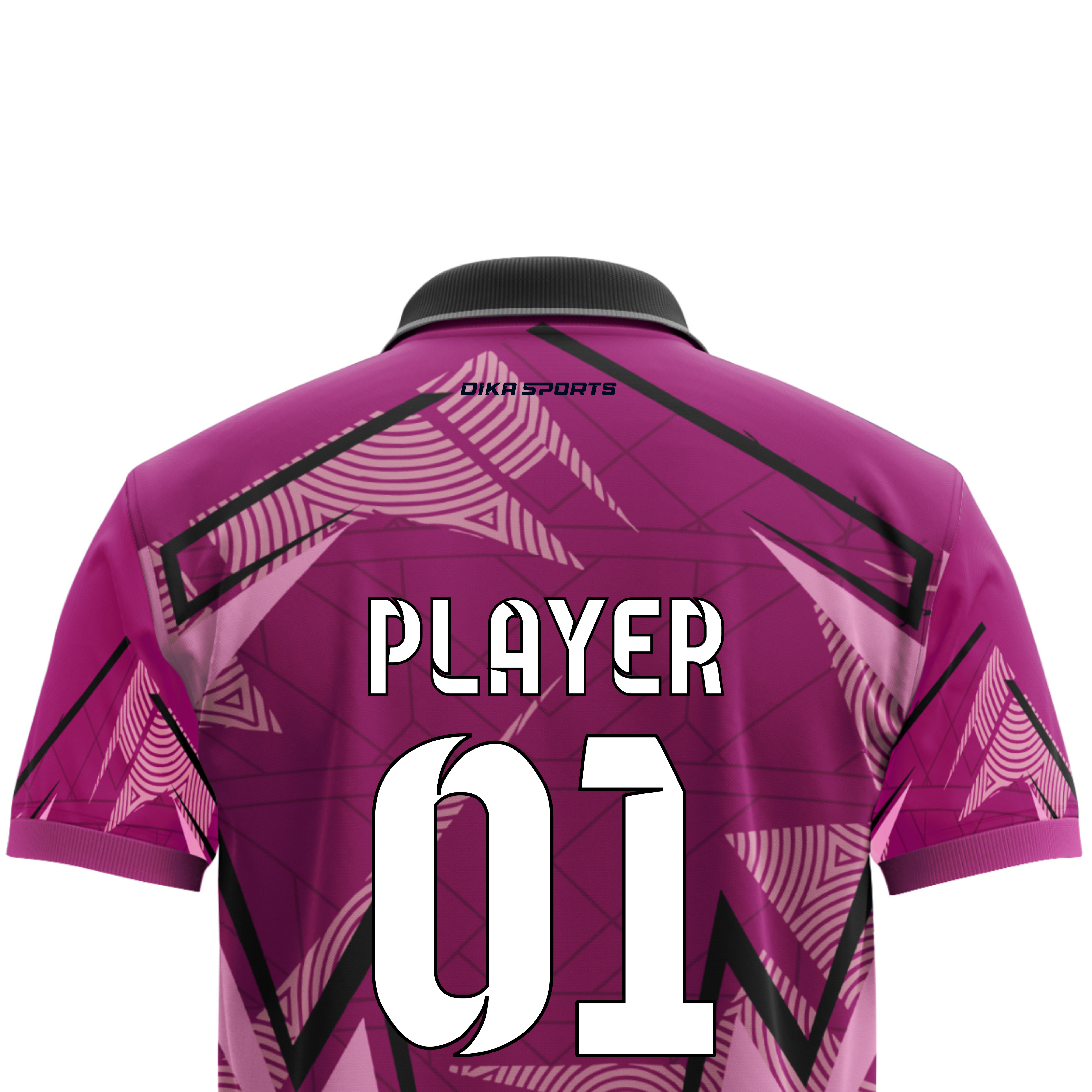pink sports jersey 40